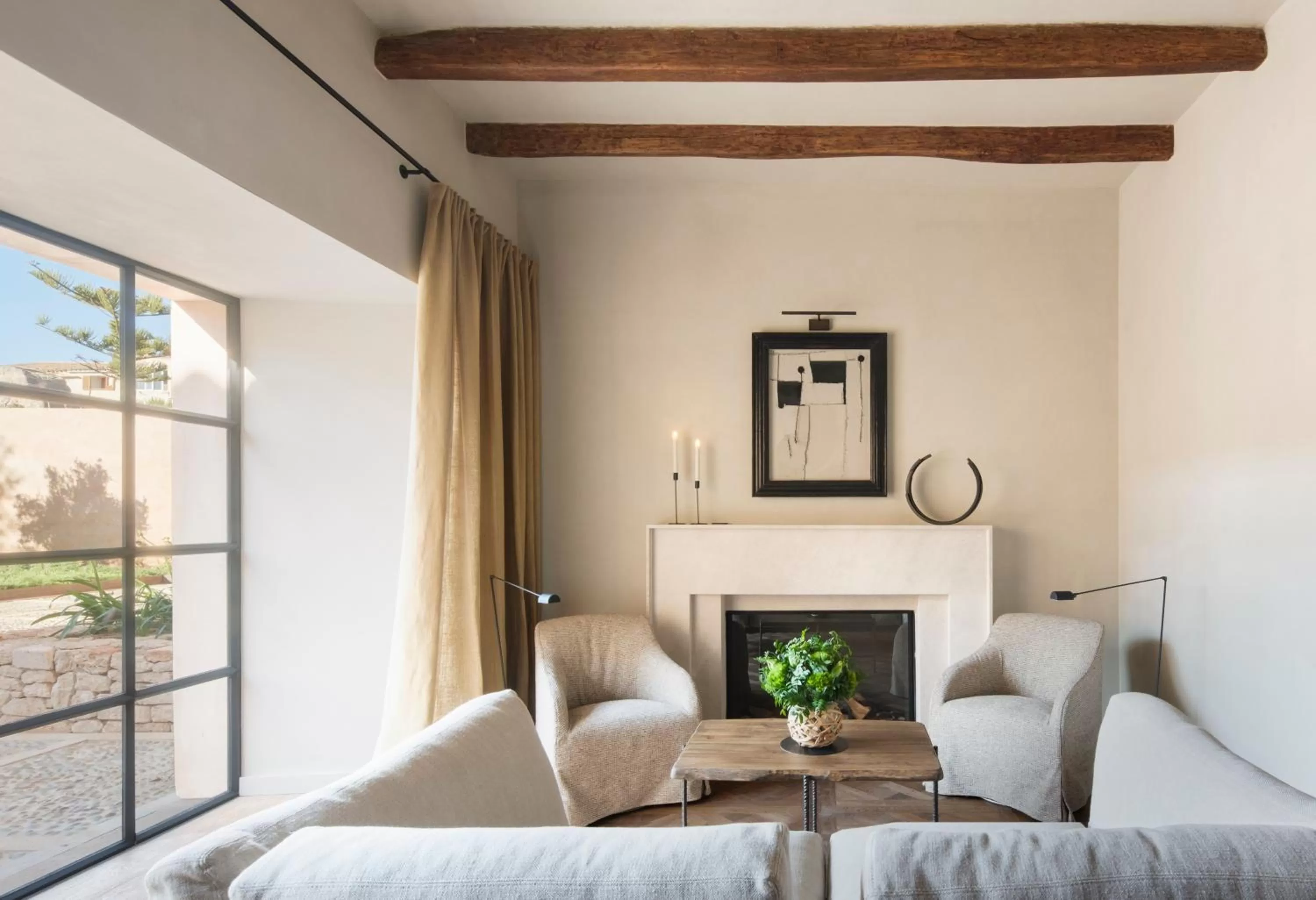 Living room in Can Ferrereta