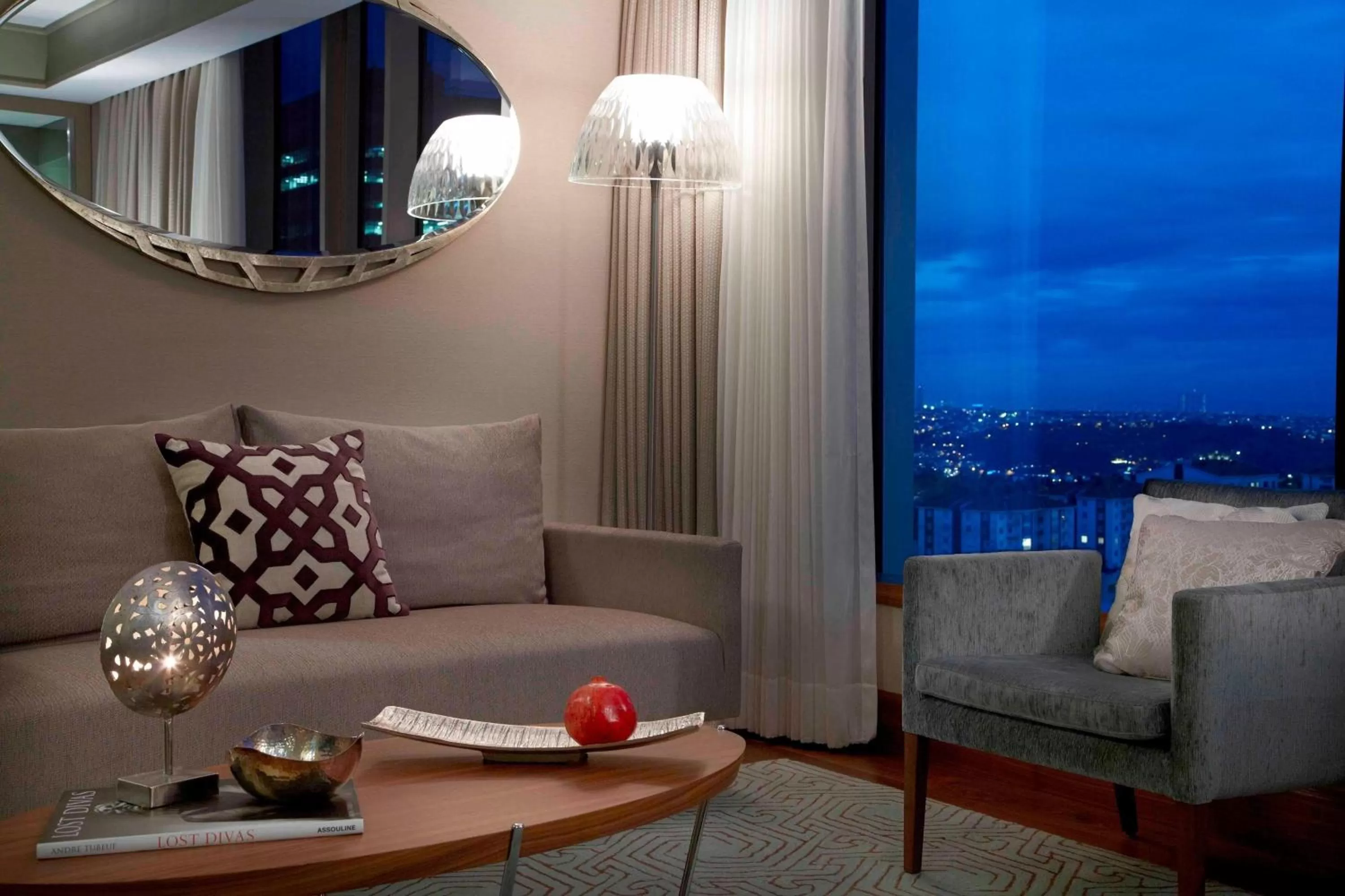Living room in Renaissance Istanbul Polat Bosphorus Hotel