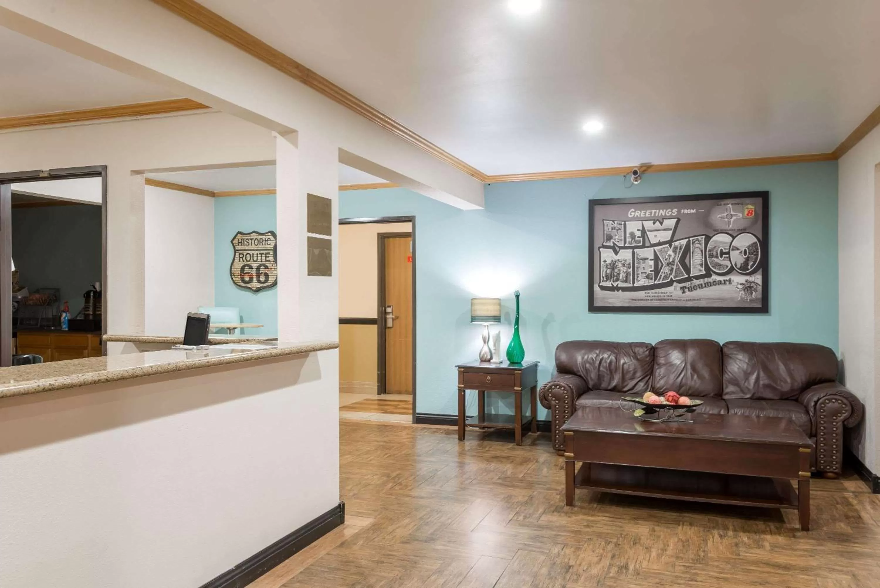 Lobby or reception in Super 8 by Wyndham Tucumcari