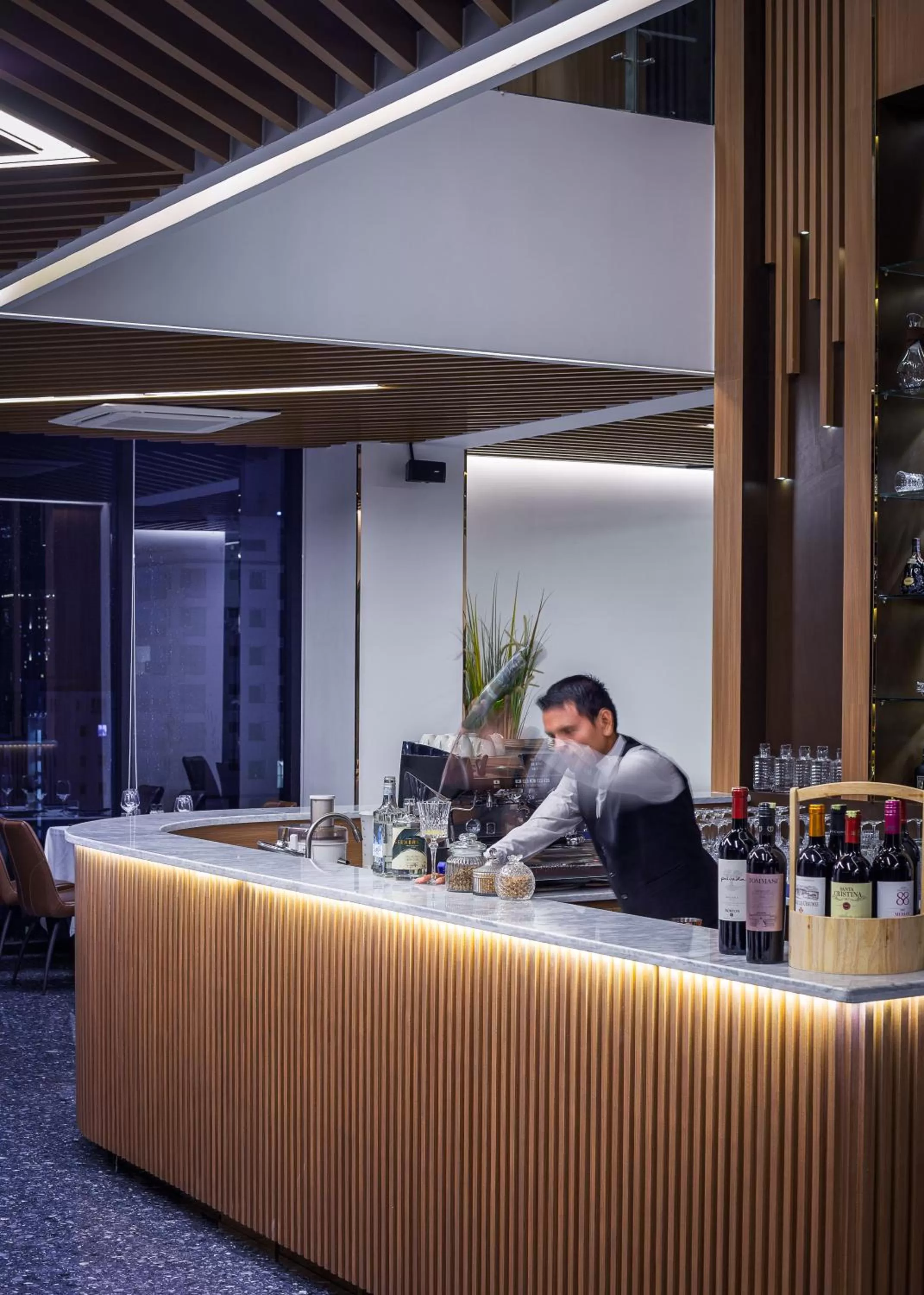 Lounge or bar in Sensory Park Urban Hotel