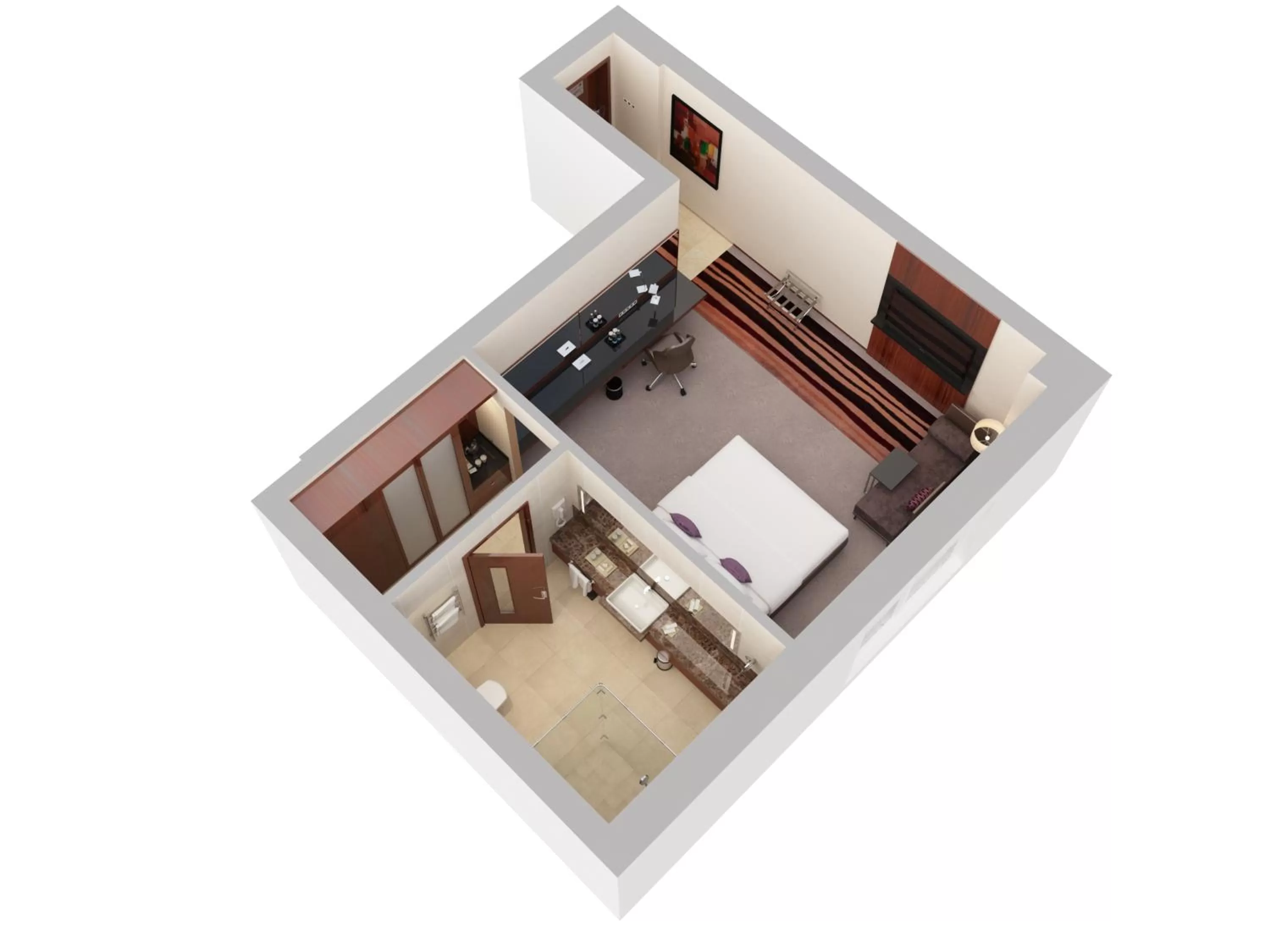 Photo of the whole room in Flora Al Barsha Hotel At The Mall