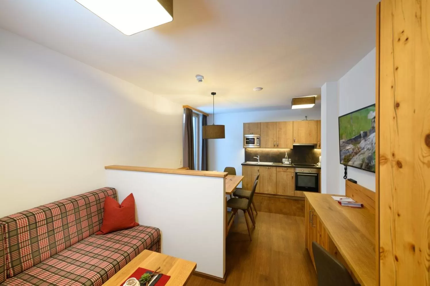 Kitchen or kitchenette in Appartement-Pension Kendlbacher