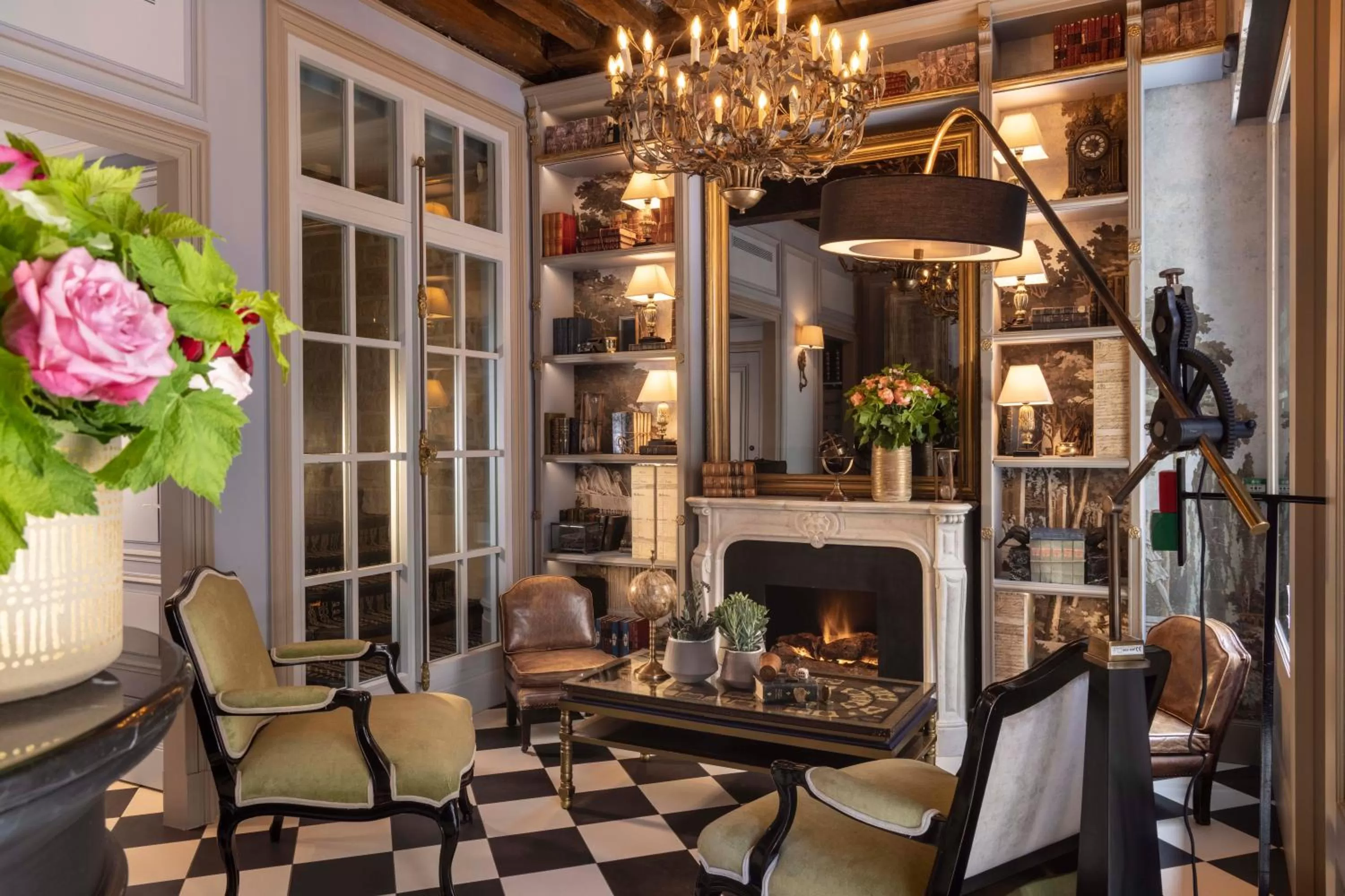 Lobby or reception in Hôtel Vinci Due & Spa