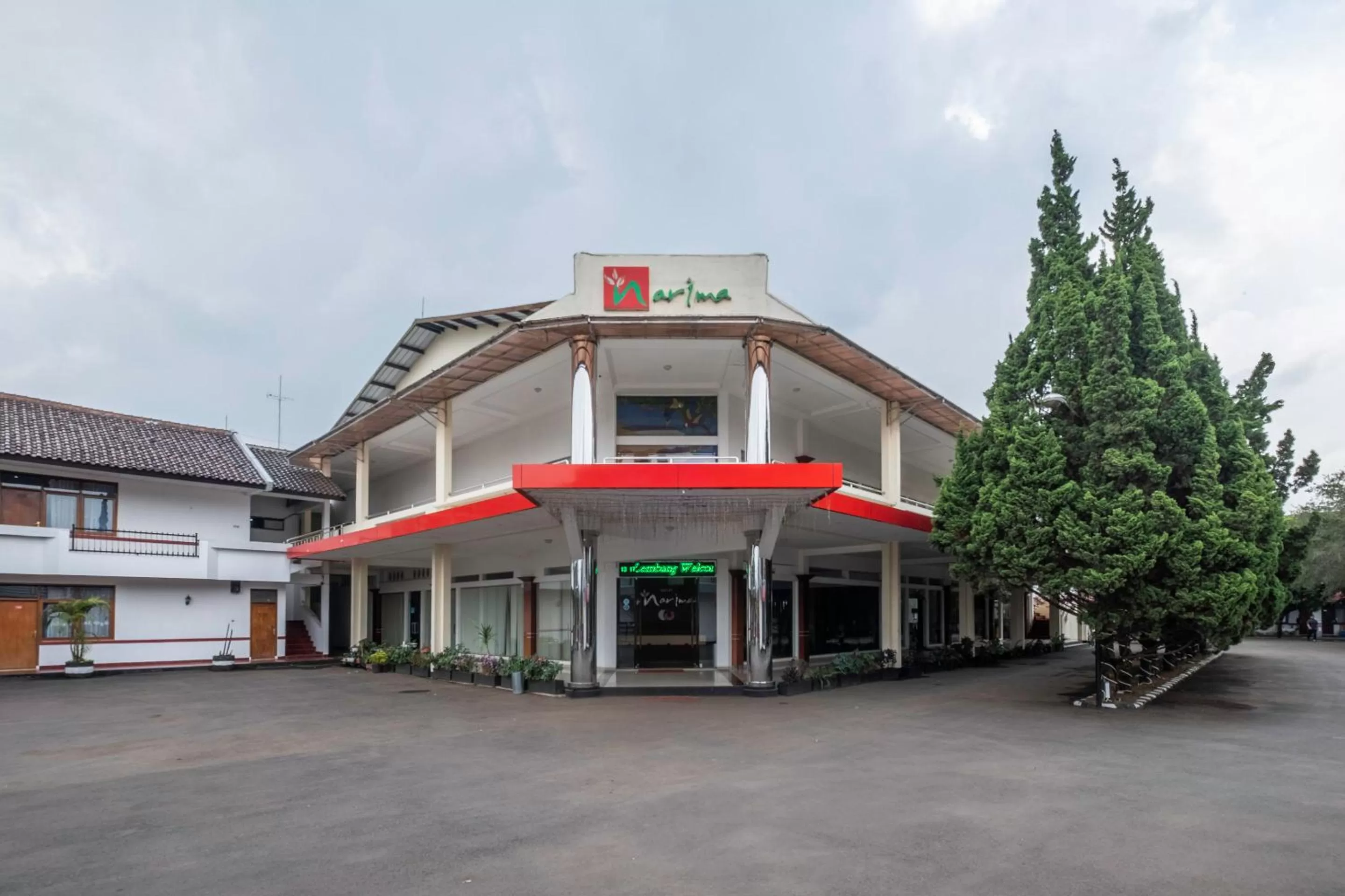 Property building in Narima Resort Hotel