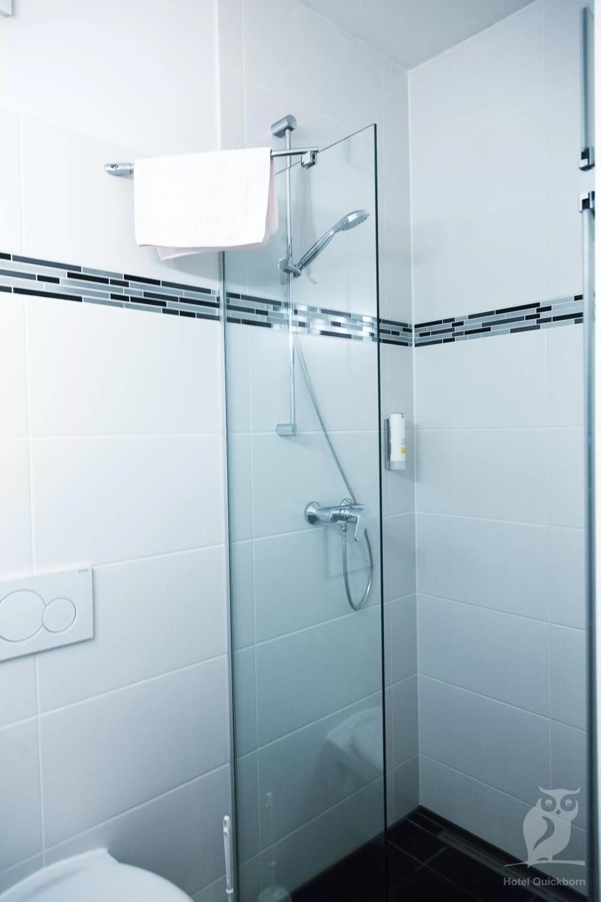 Bathroom in Hotel Quickborn & Gästehaus Hesse