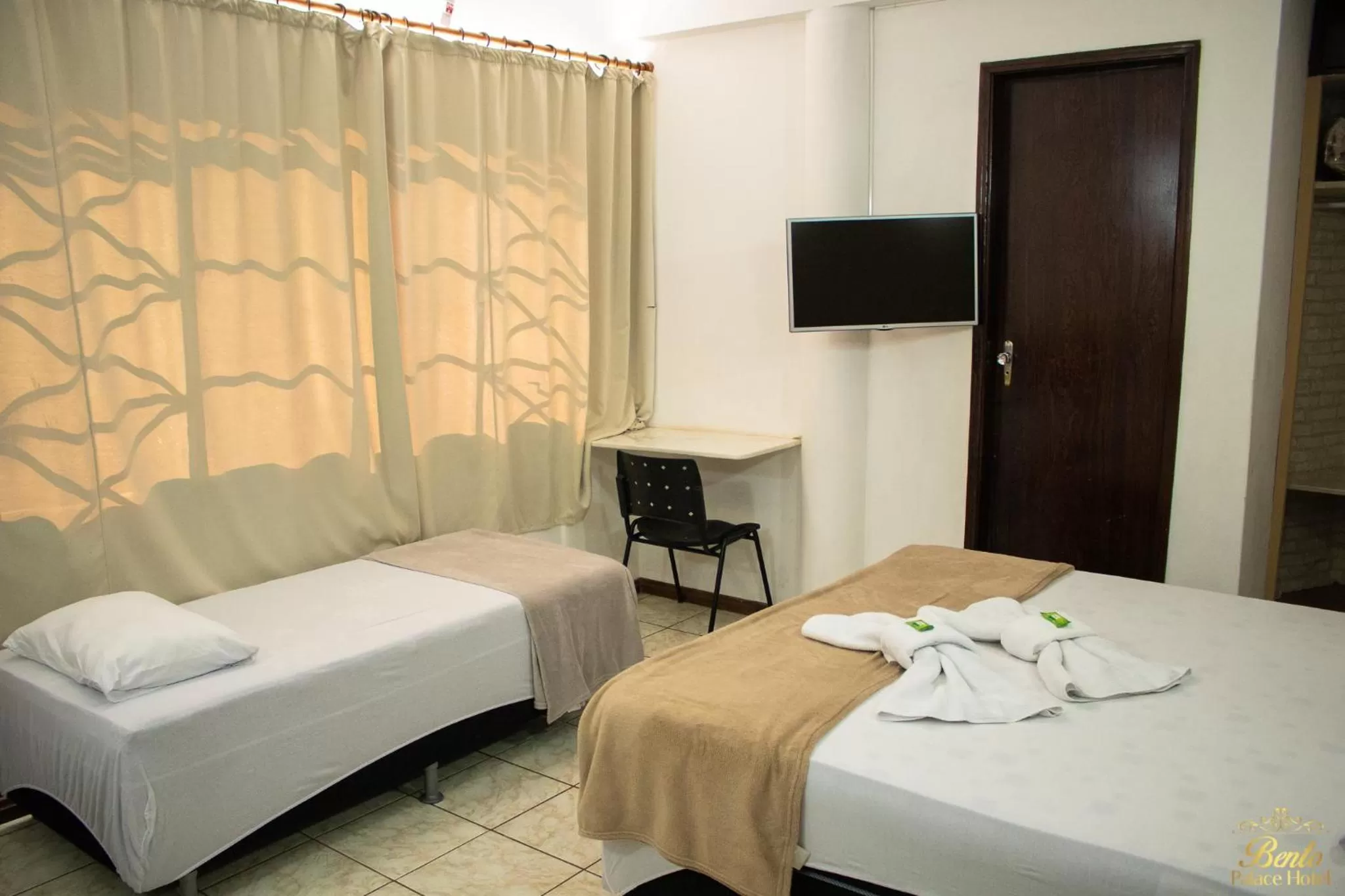 Bed in Bento palace hotel