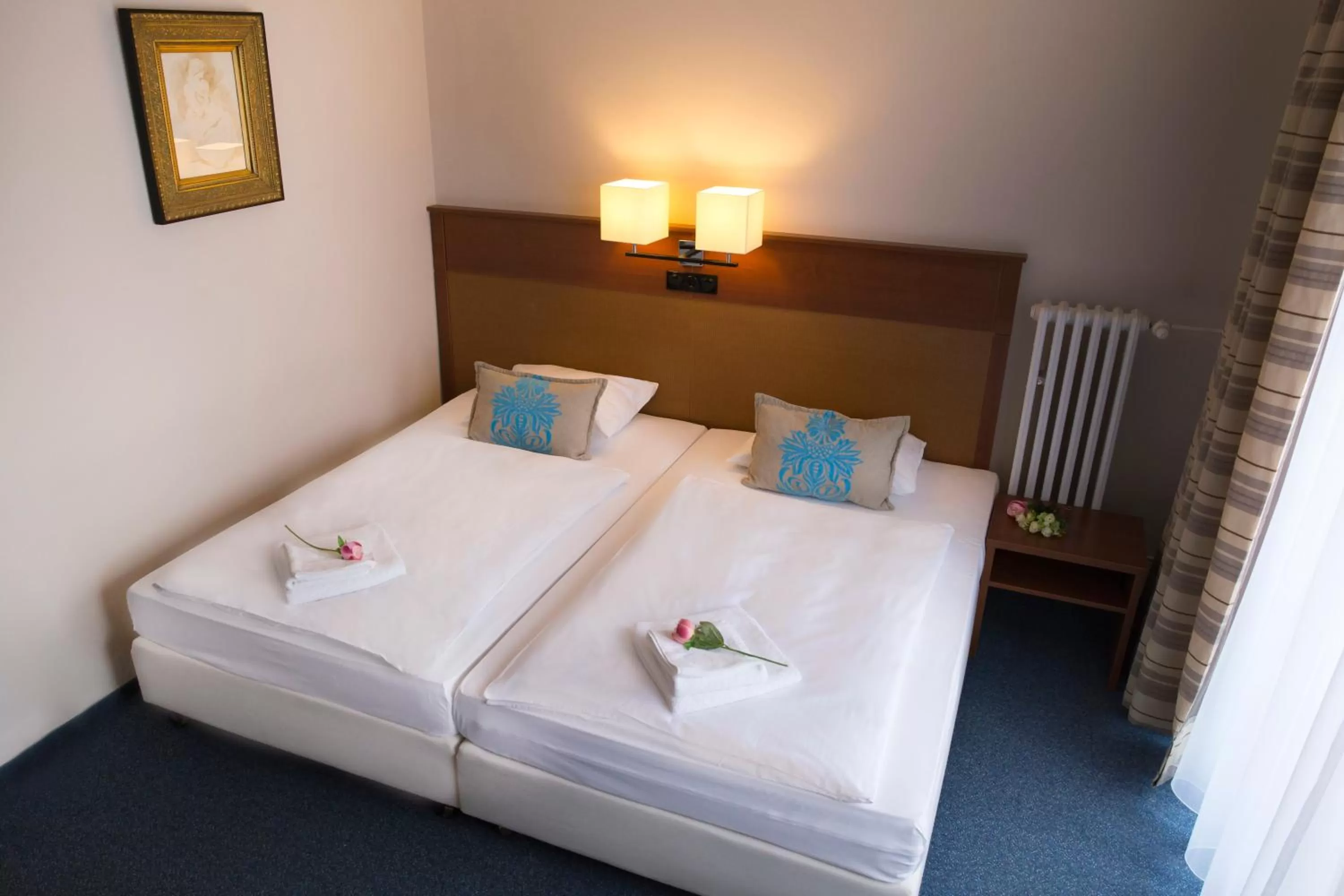 Bedroom, Bed in Hotel Marttel