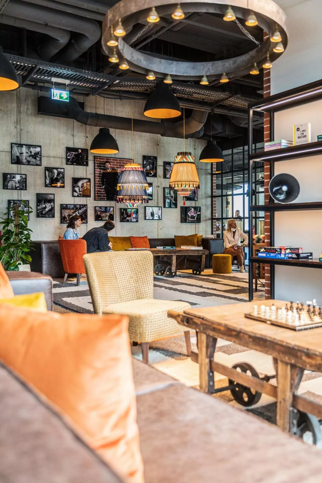 Lobby or reception in gambino hotel WERKSVIERTEL