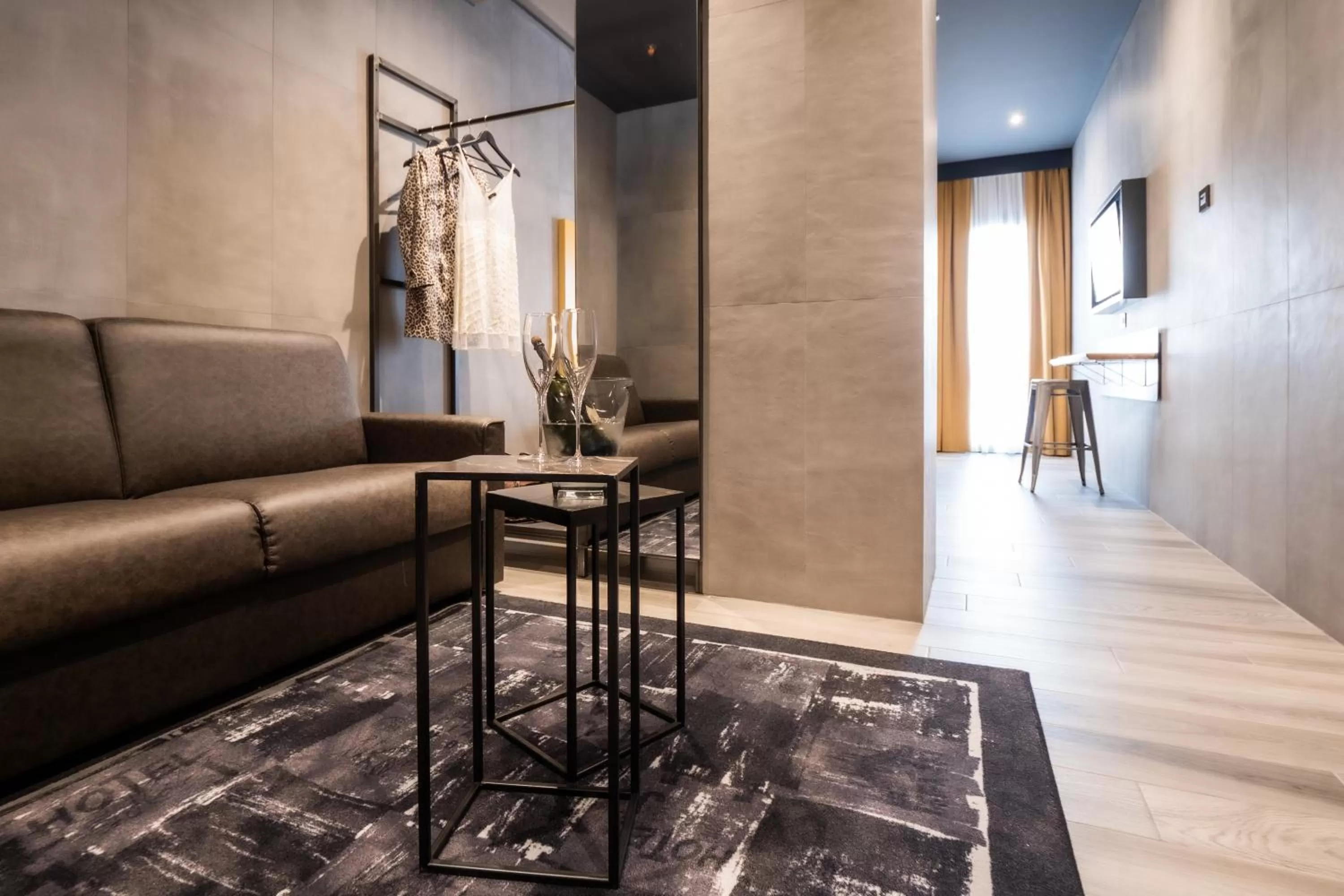 Living room in J24 Hotel Milano