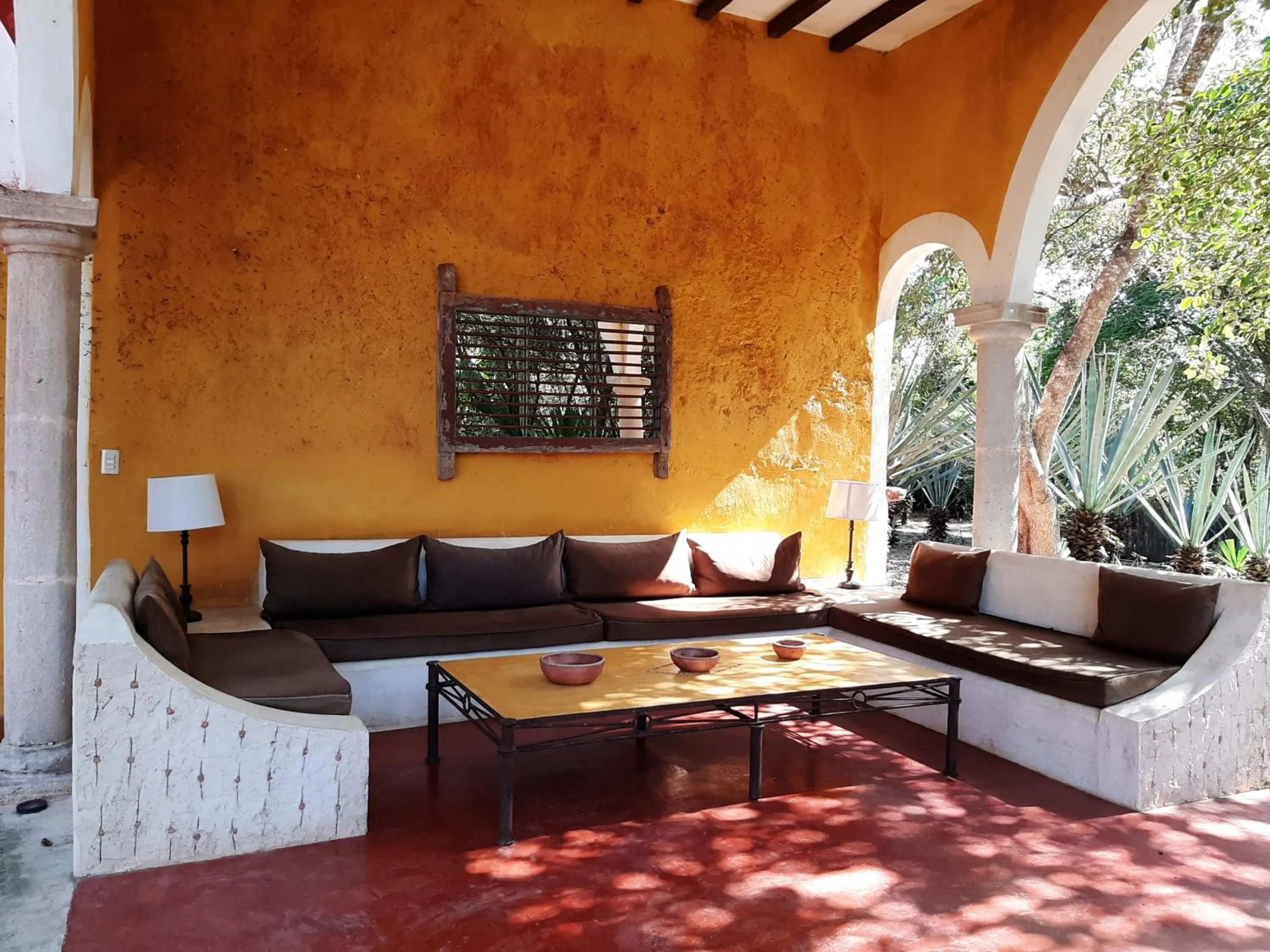 Living room in Hotel Hacienda Ticum