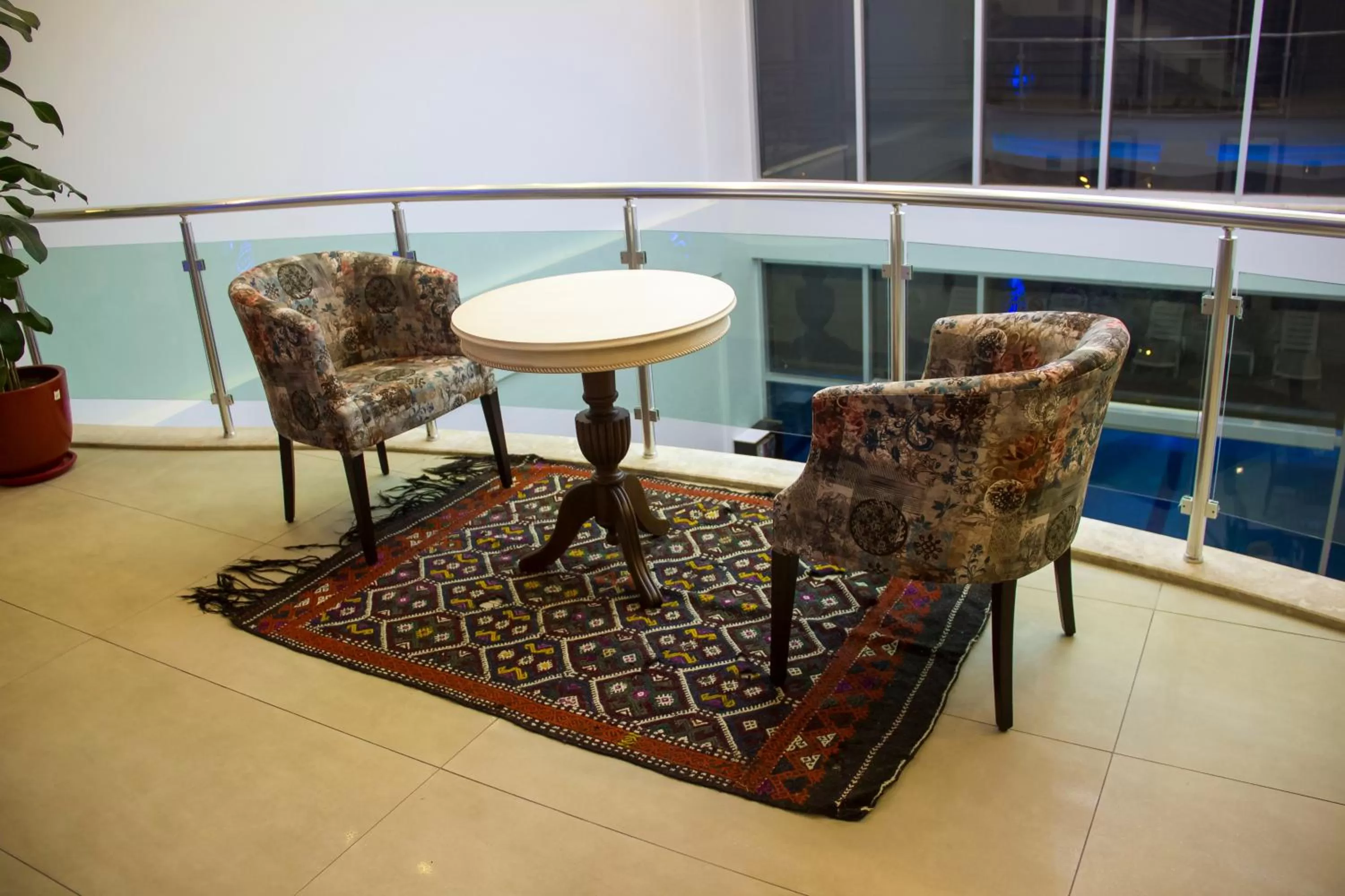 Decorative detail in Pamukkale Termal Ece Otel