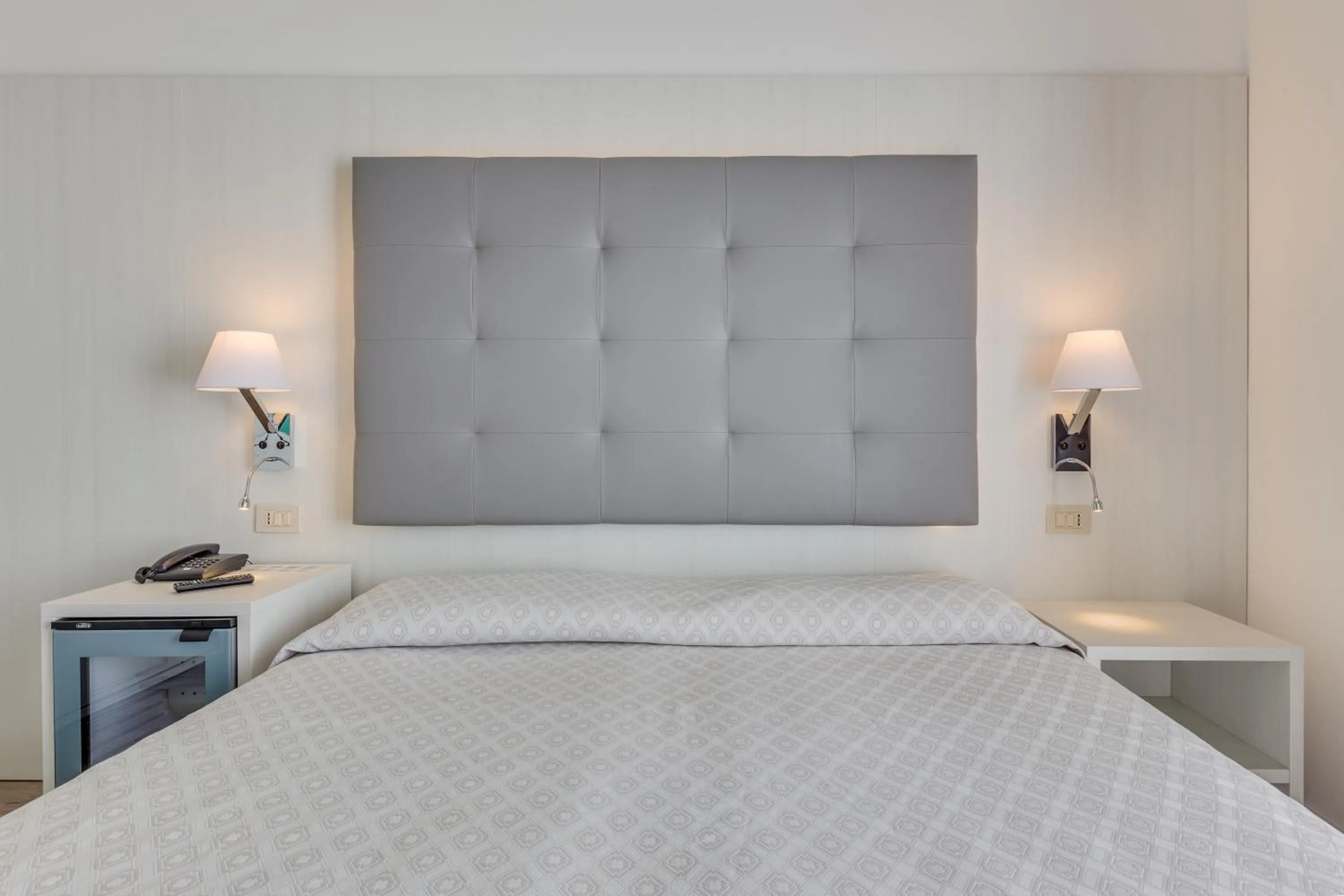 Bed in Hotel Austria