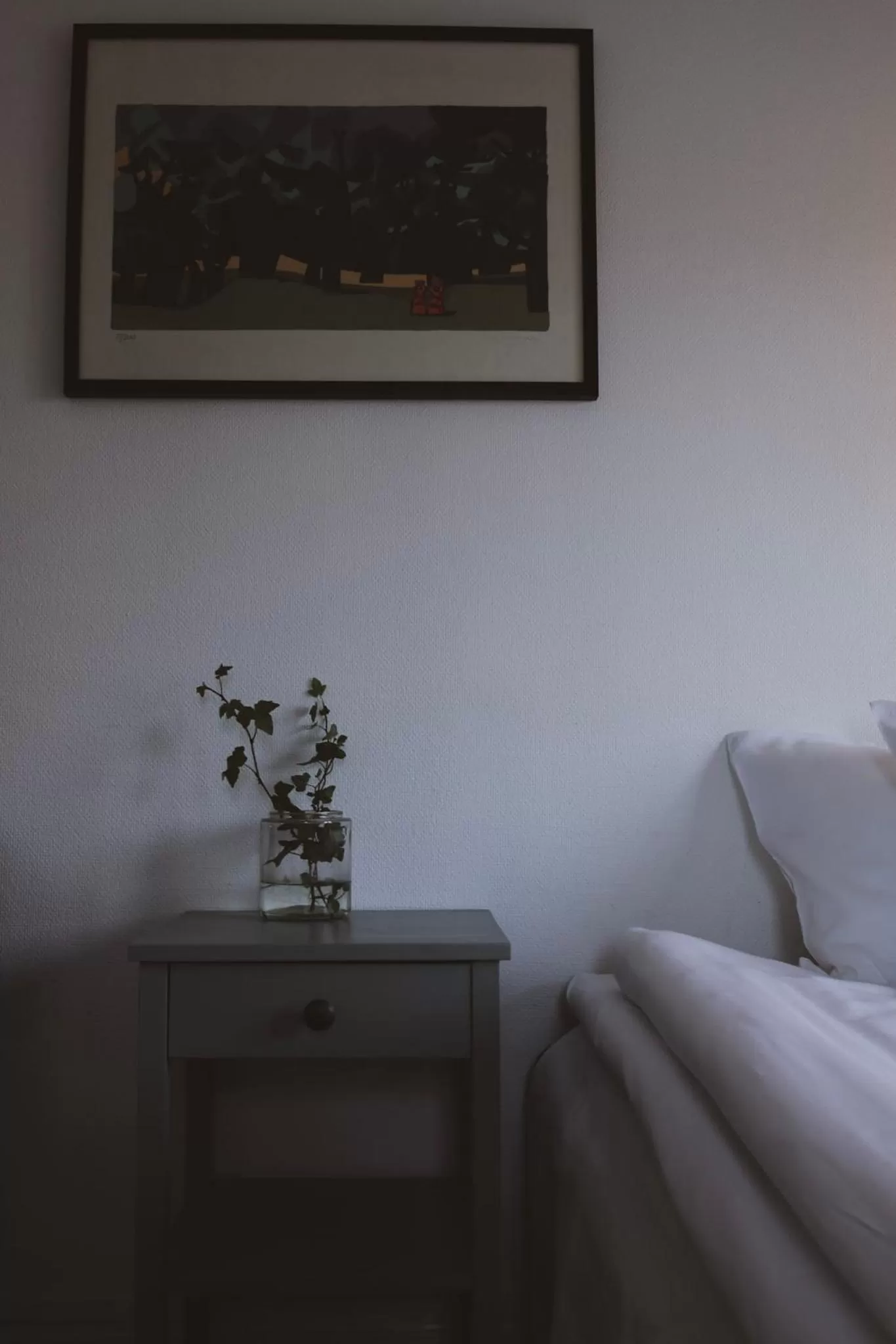 Bedroom, Bed in Hotell Villa Borgen