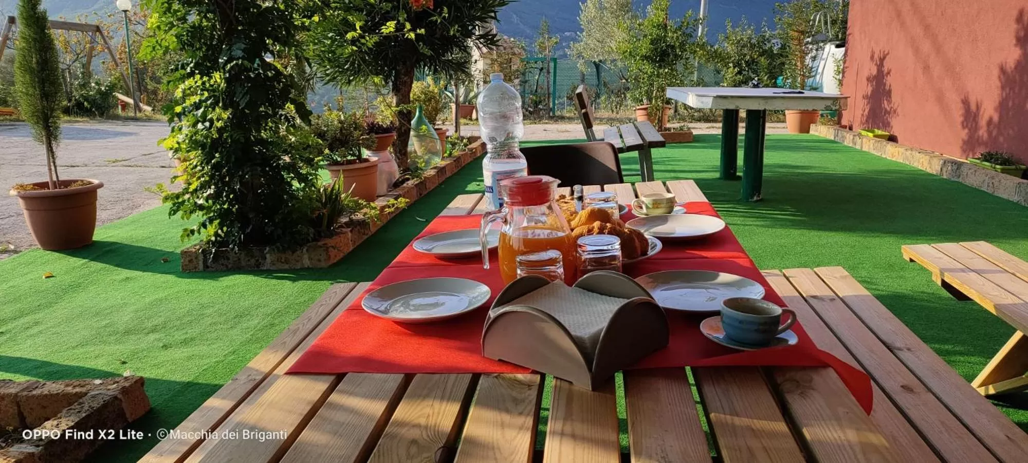 Balcony/Terrace in Agriturismo Macchia dei briganti - b&b