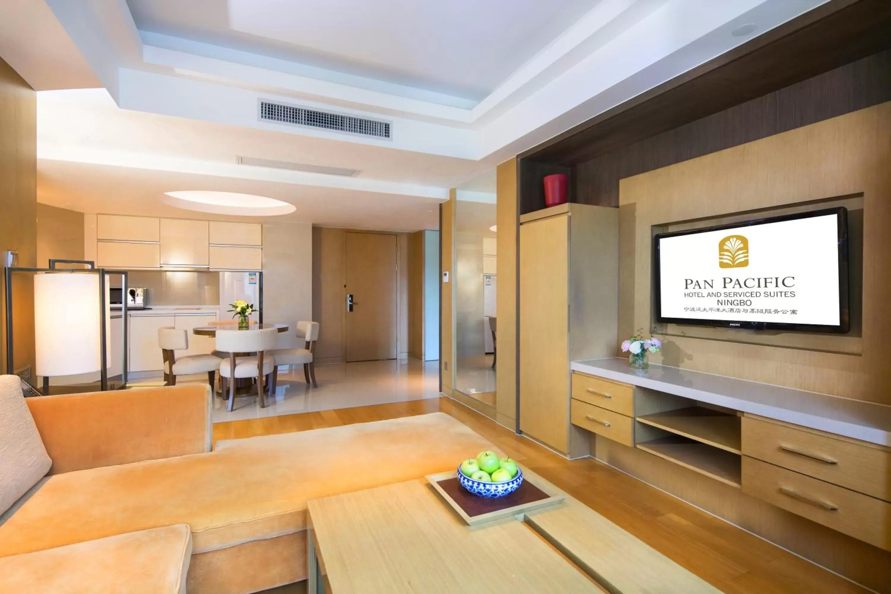 Two-Bedroom Apartment - single occupancy in Pan Pacific Serviced Suites Ningbo Two-Bedroom Apartment - single occupancy in Pan Pacific Serviced Suites Ningbo
