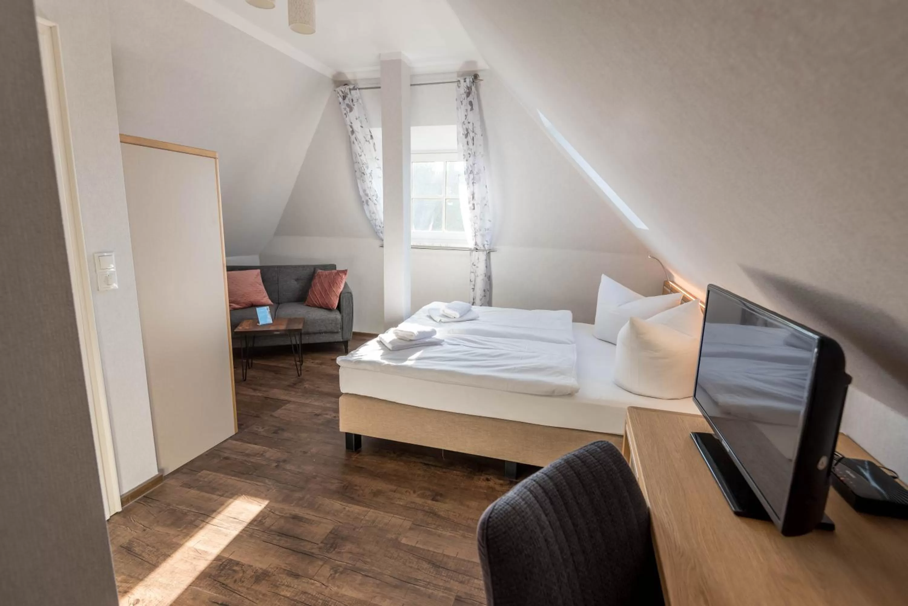 Bed in Landhotel Kastanienallee Putbus