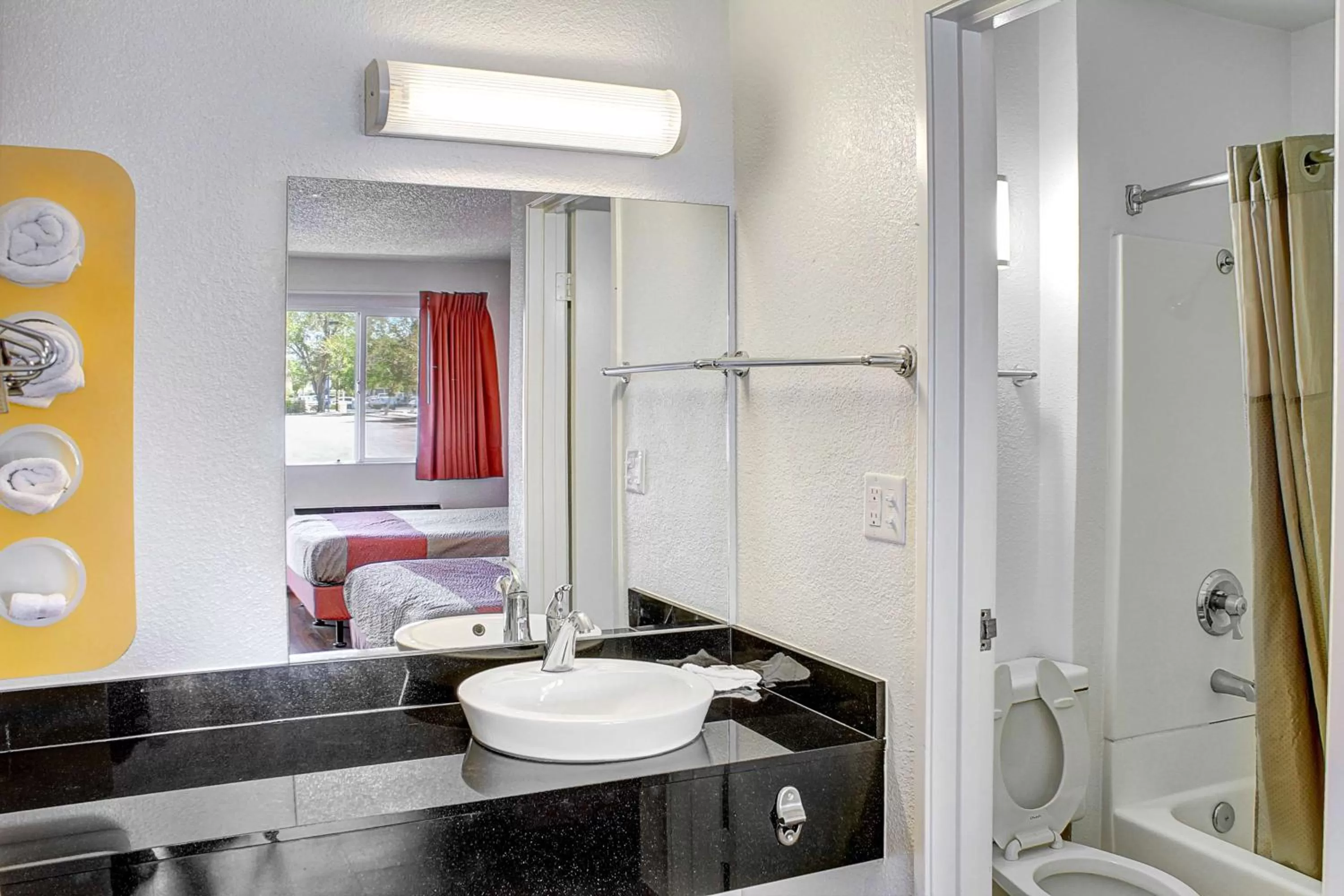 Shower in Motel 6-Lancaster, CA