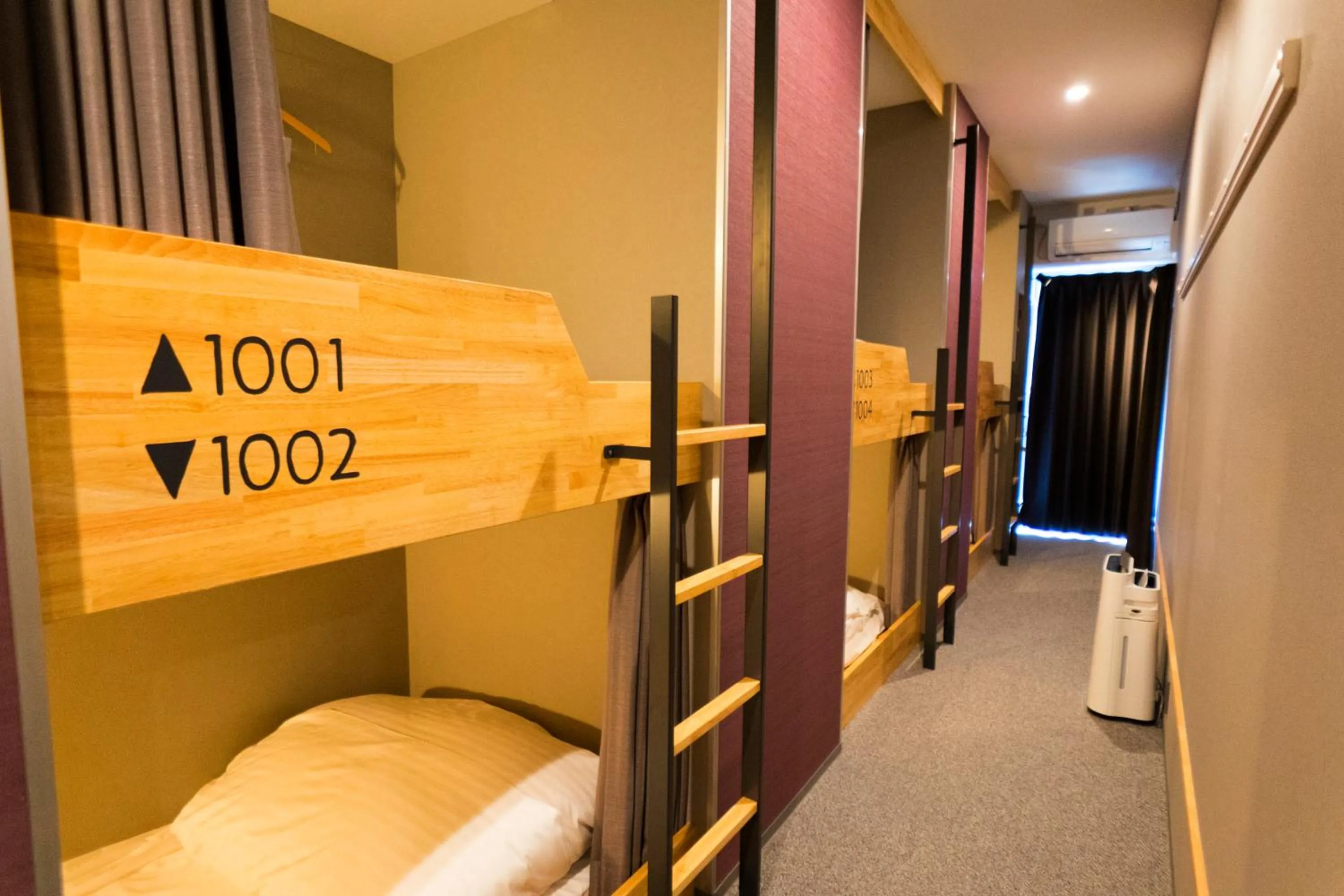 bunk bed in Imano Tokyo Ginza Hostel