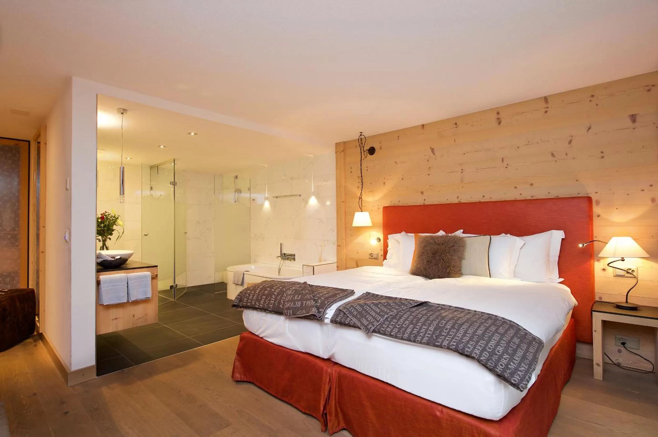Photo of the whole room, Bed in Matterhorn Lodge Boutique Hotel & Apartments