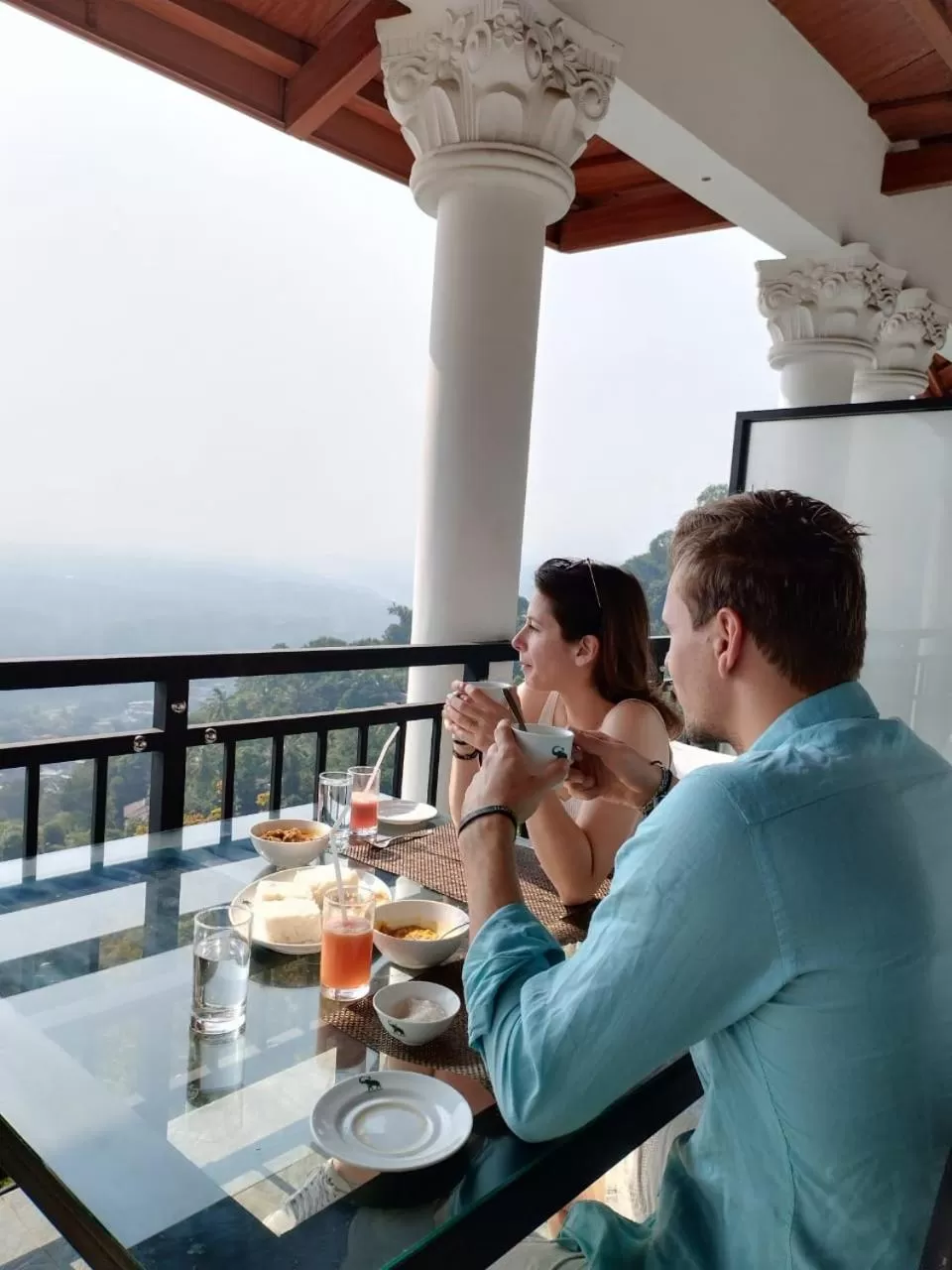 Breakfast in Sky Gate kandy