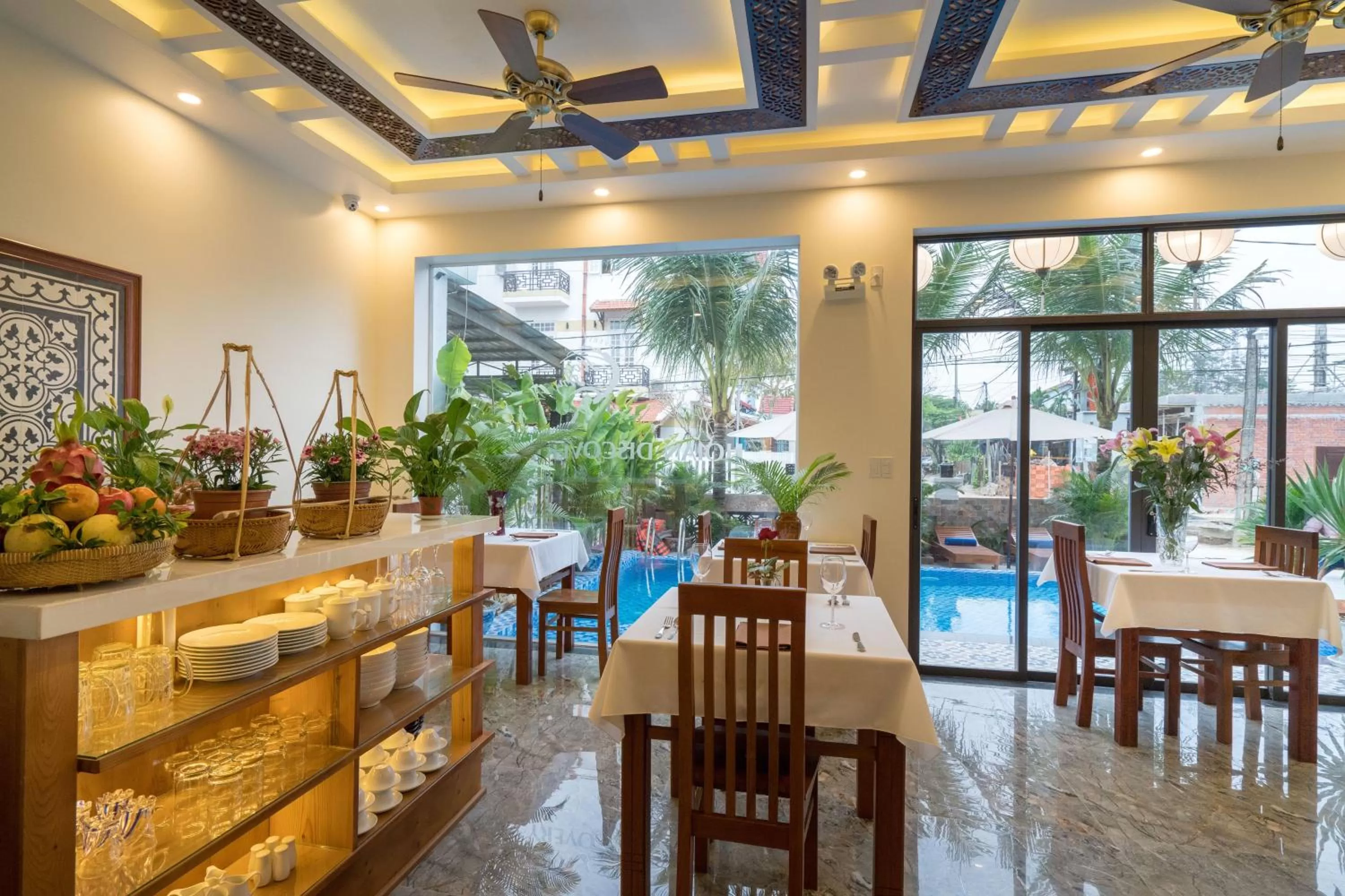 Pool view in Hoi An Discovery Villa