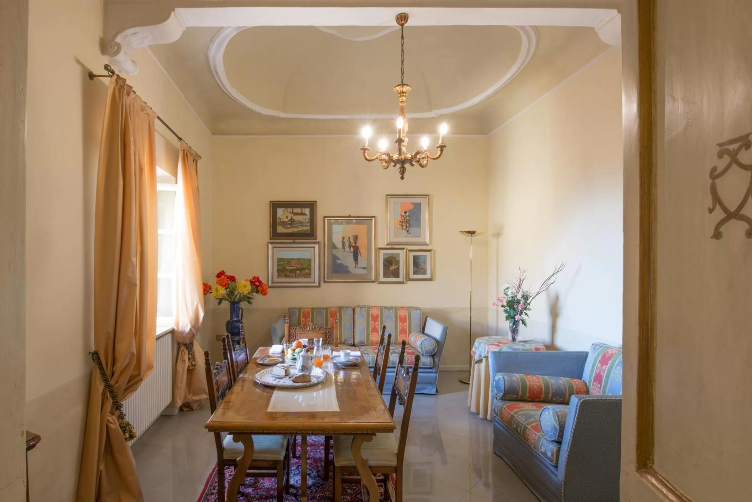 Living room in Palazzo Rotati