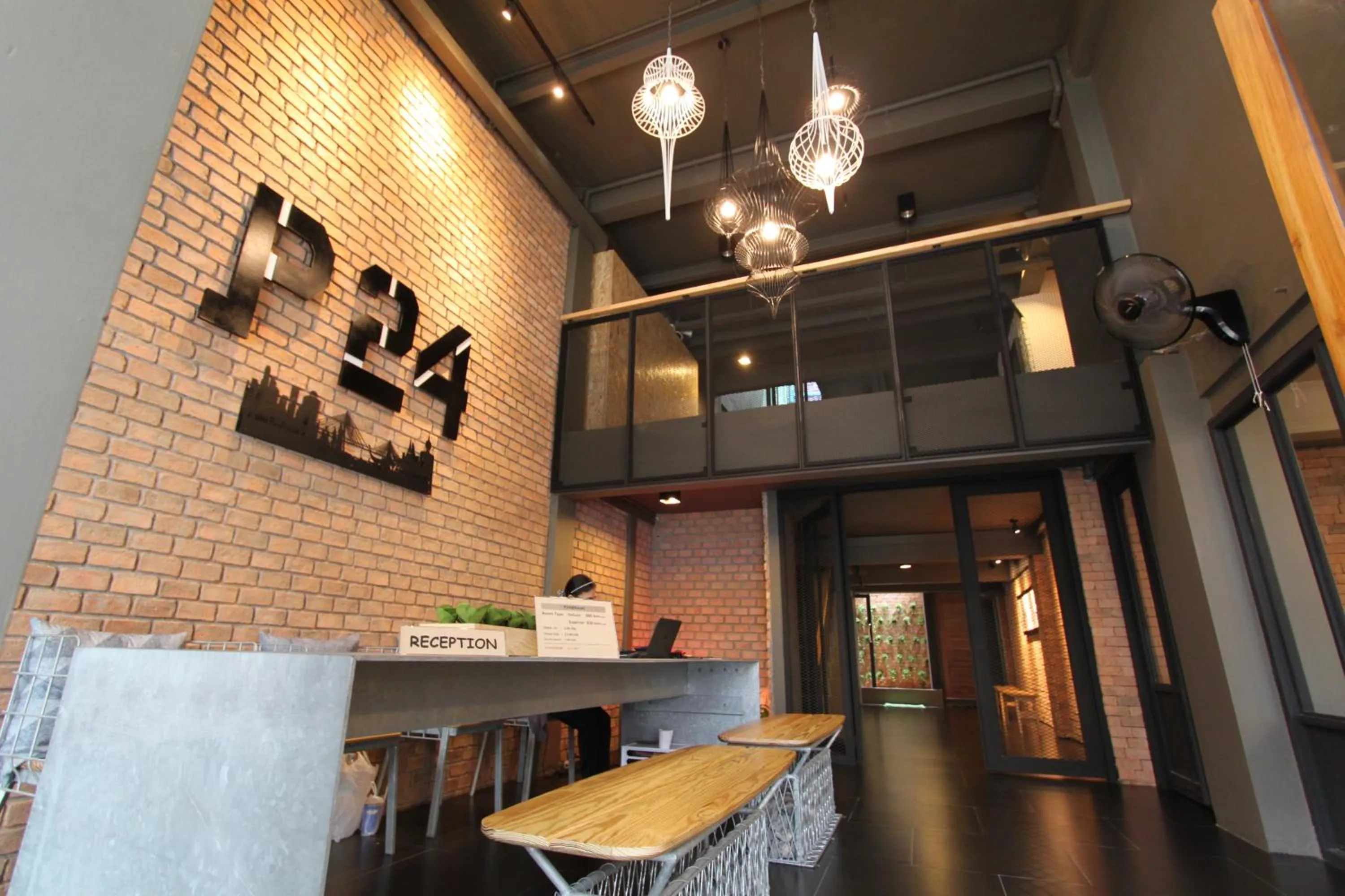 Lobby or reception in P24 at Kaset