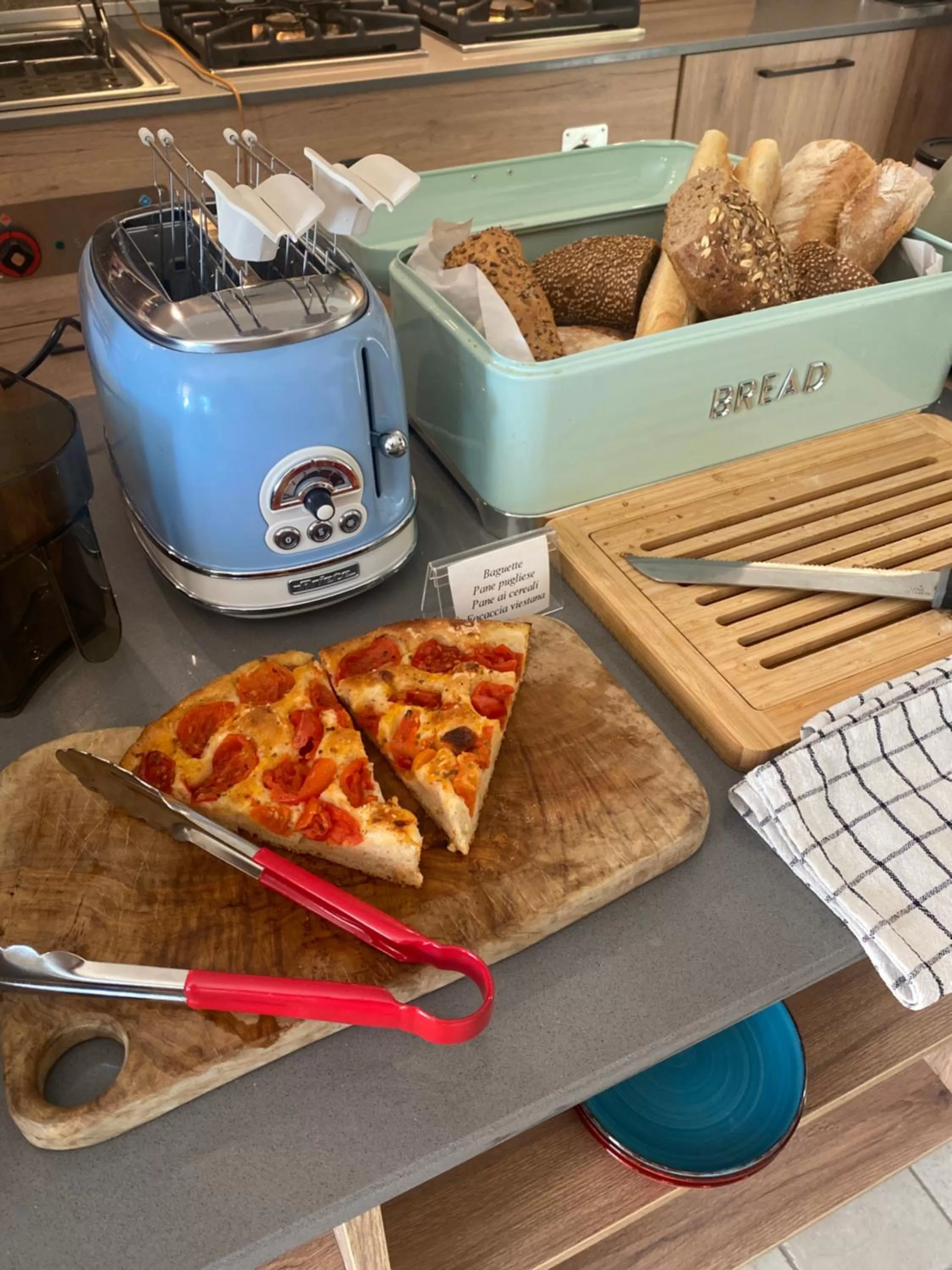 Food and drinks in La Corte del Sole