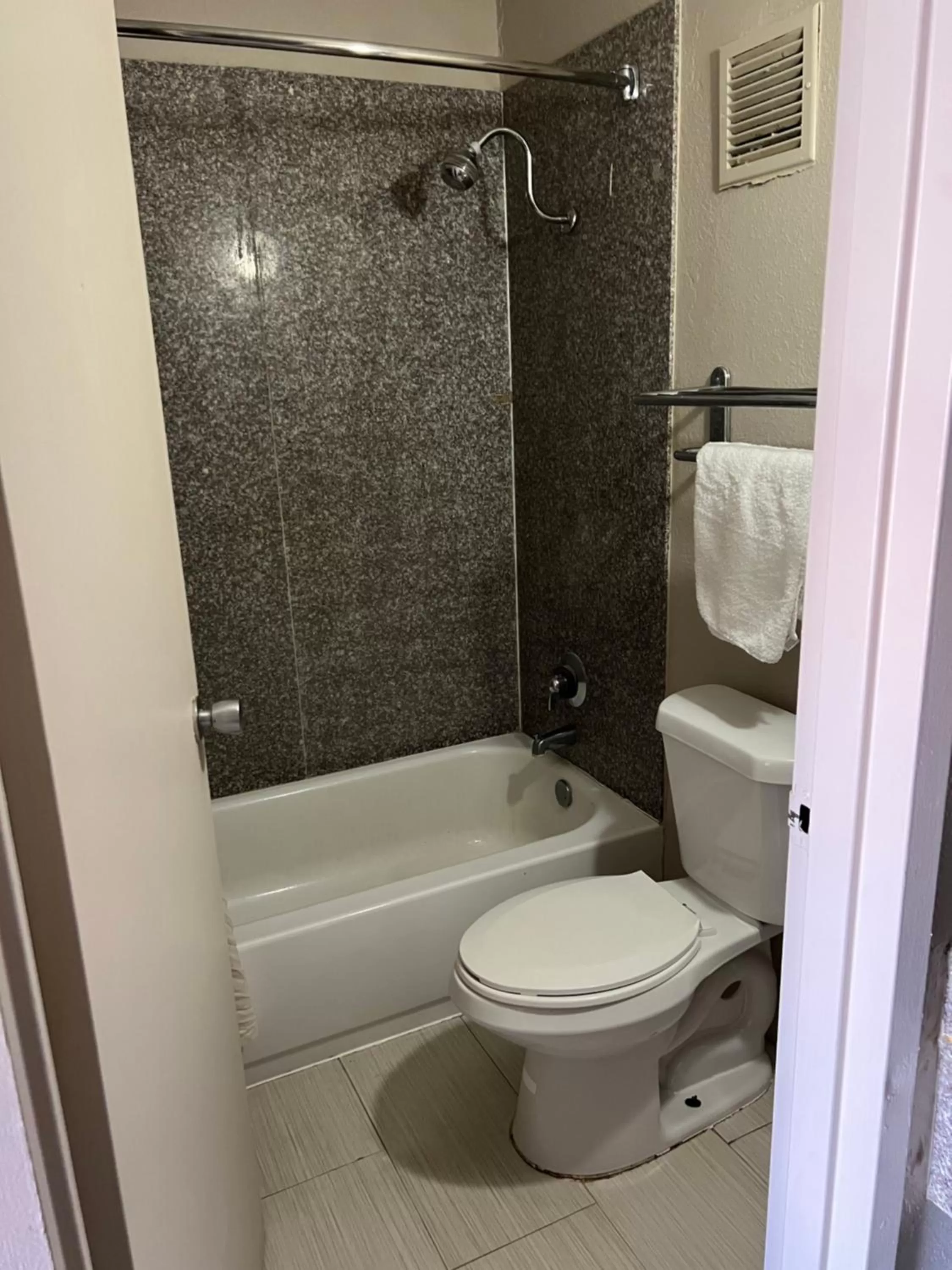 Shower in Baymont Inn by Wyndham Odessa University Area