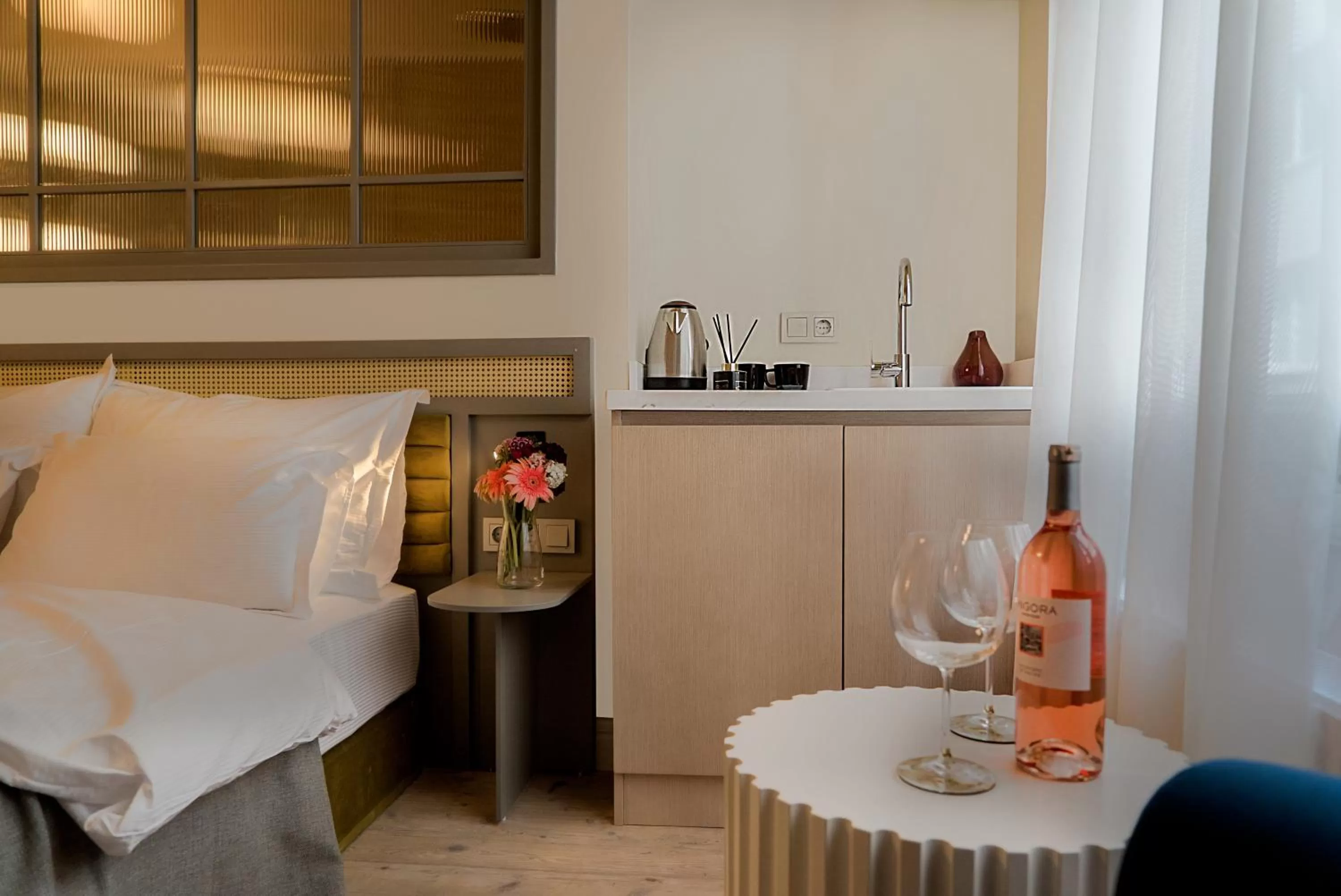 Seating area in Magnova Vitality Boutique Hotel