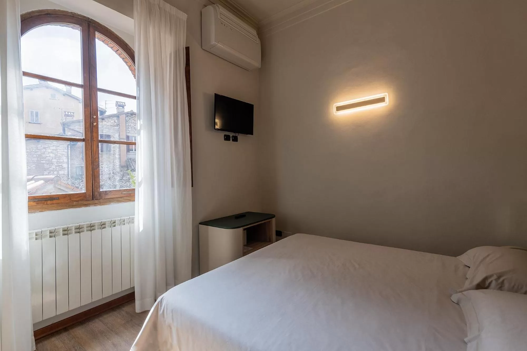 Bedroom, Bed in Hotel Gattapone