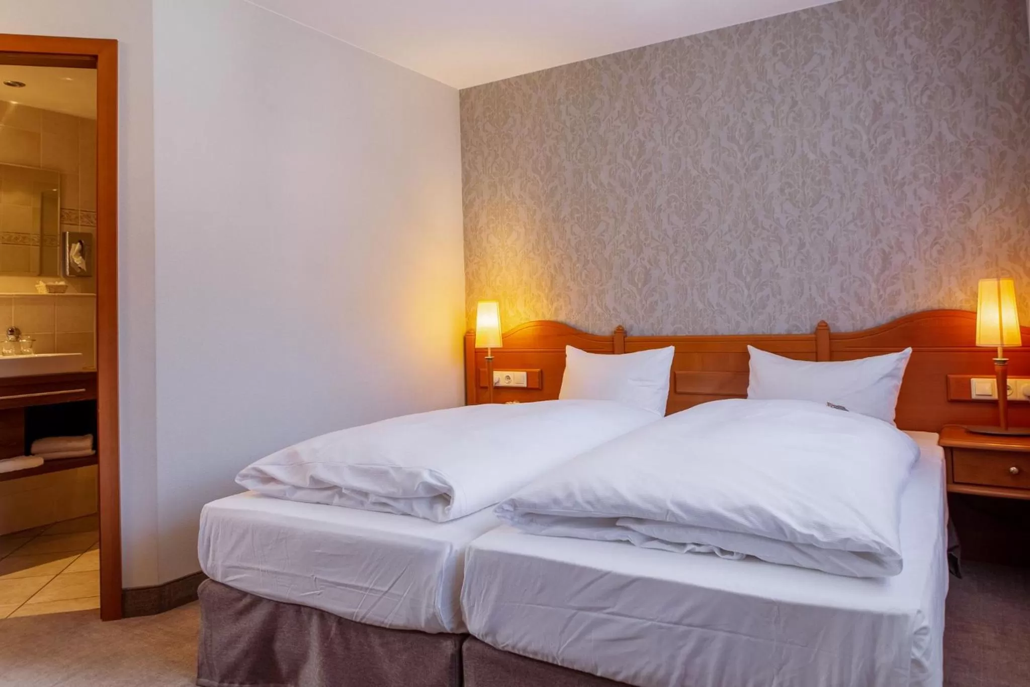 Bed in Hotel Ettrich & Elbresort Rathen