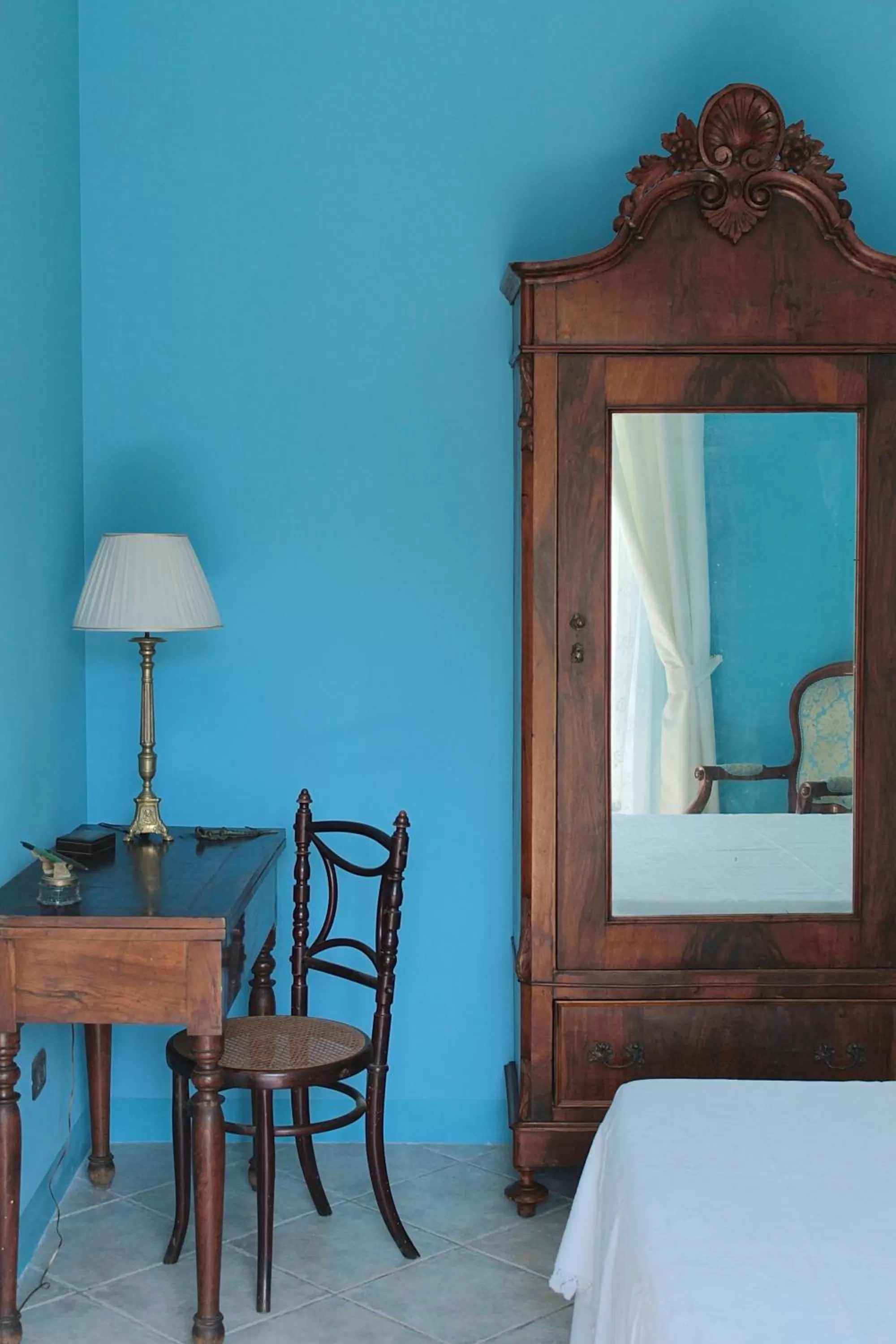 Decorative detail, Bed in Iride Bed and Breakfast