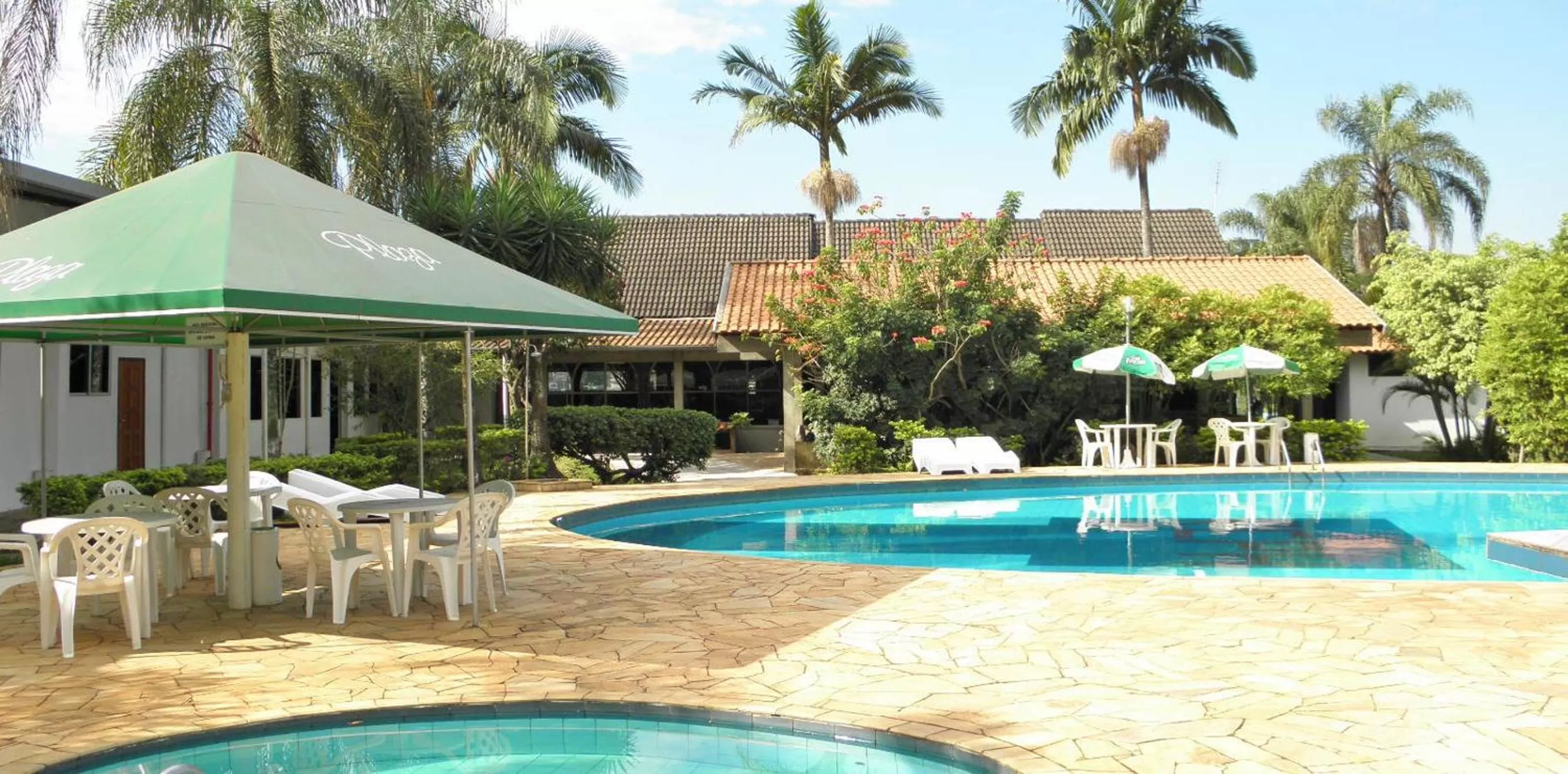 Pool view in Rio Claro Plaza Hotel