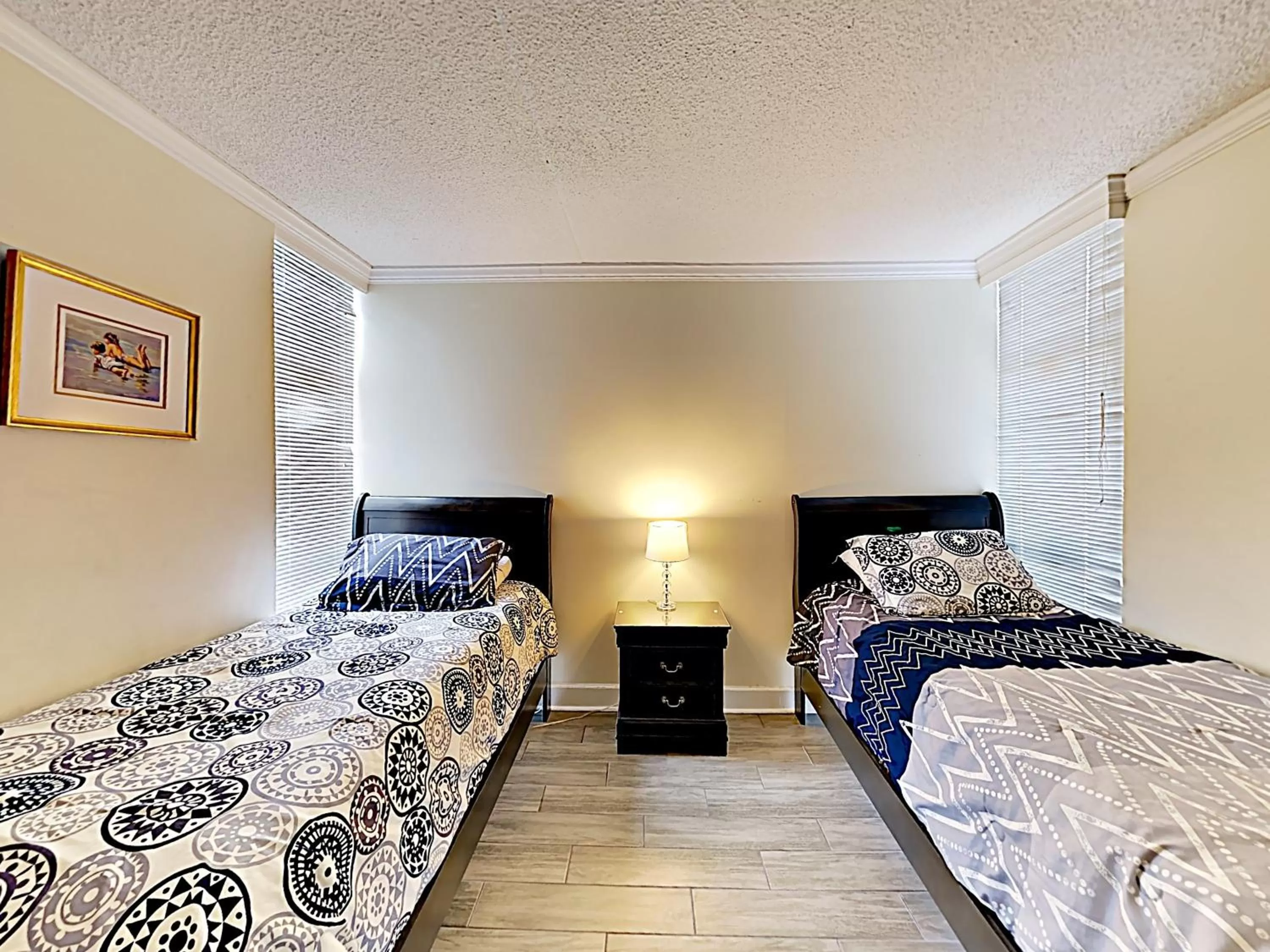 Bedroom in Beach Vacation Condos