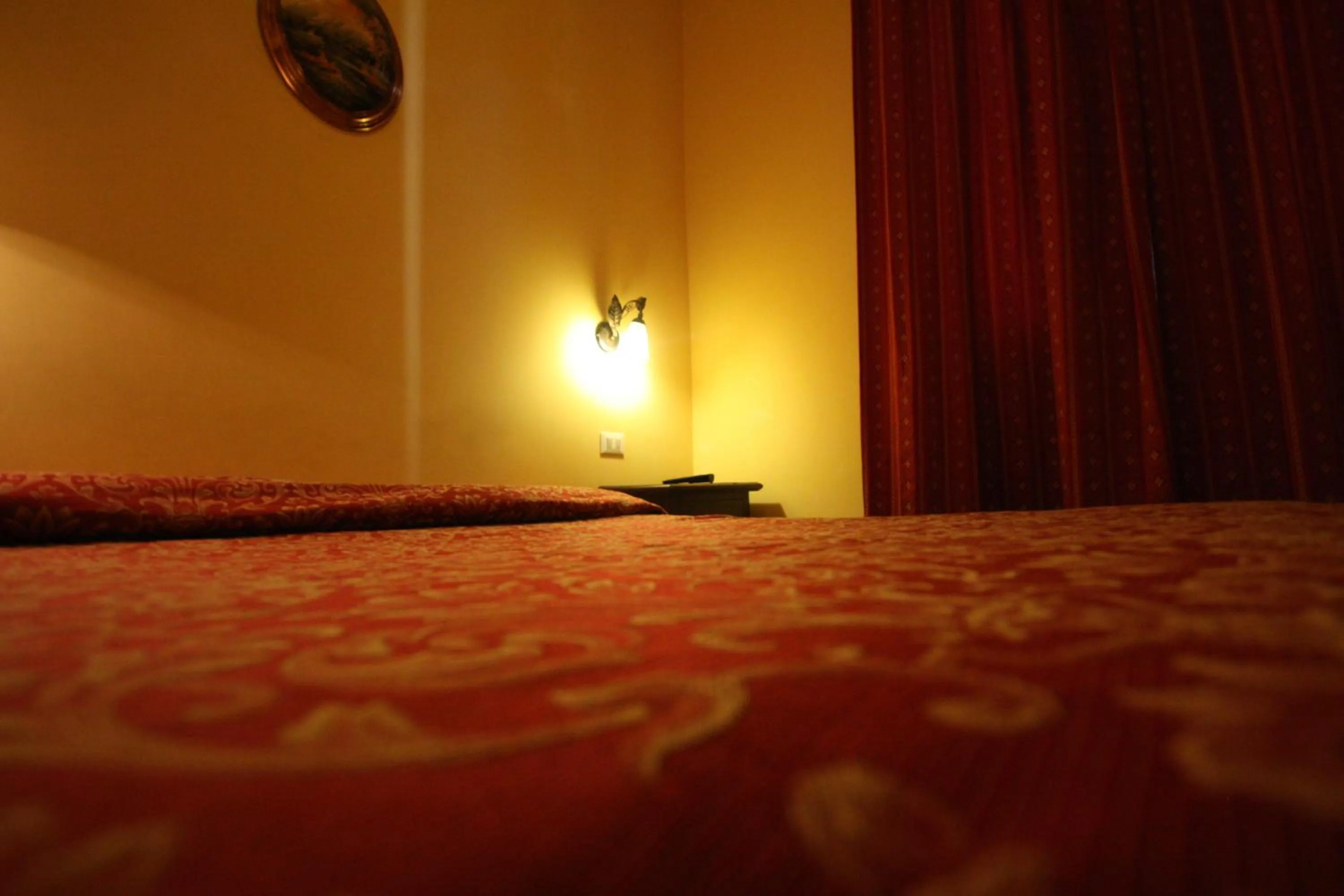 Decorative detail, Bed in Hotel Termini