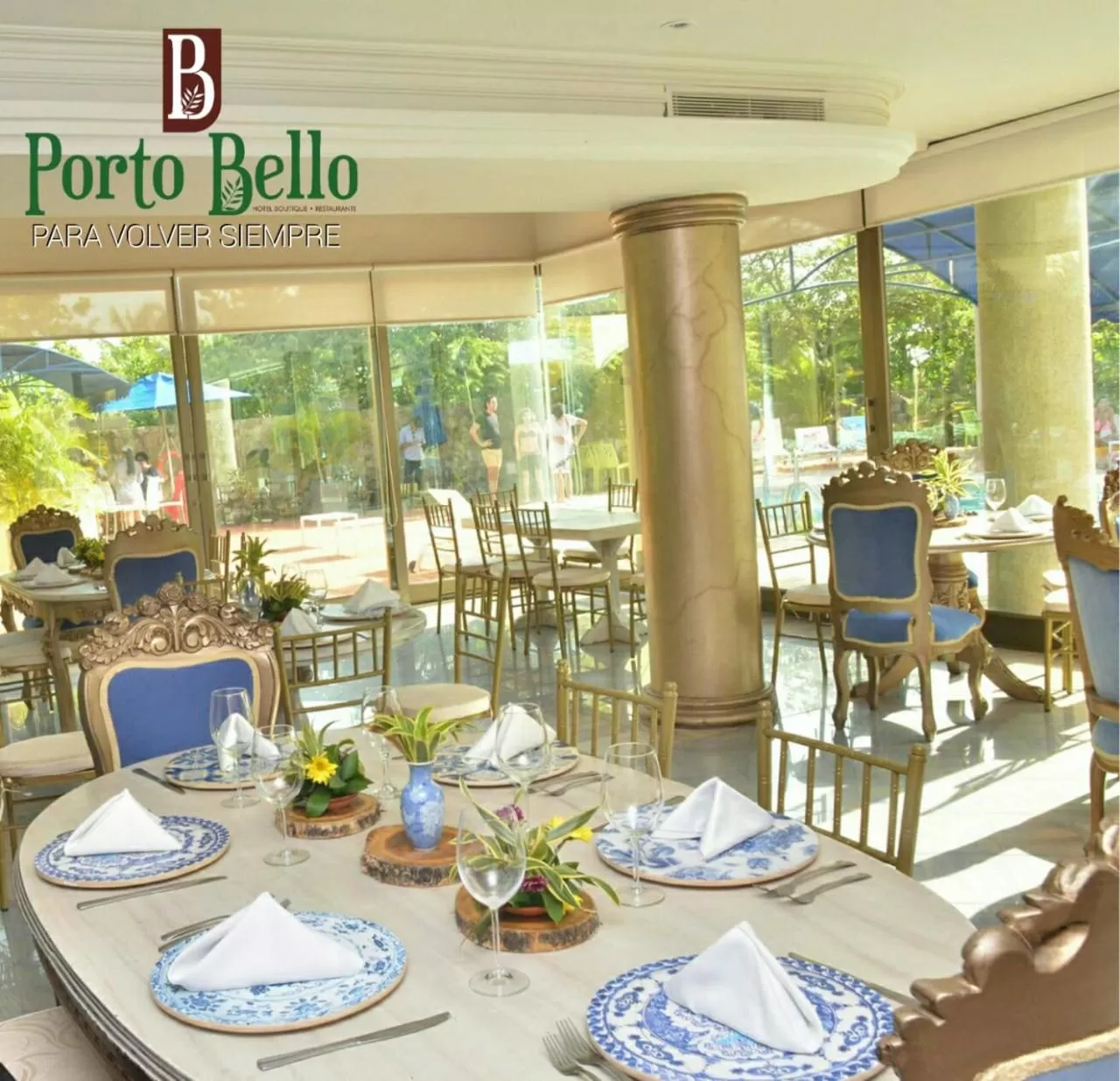Restaurant/places to eat in Porto Bello Hotel Boutique