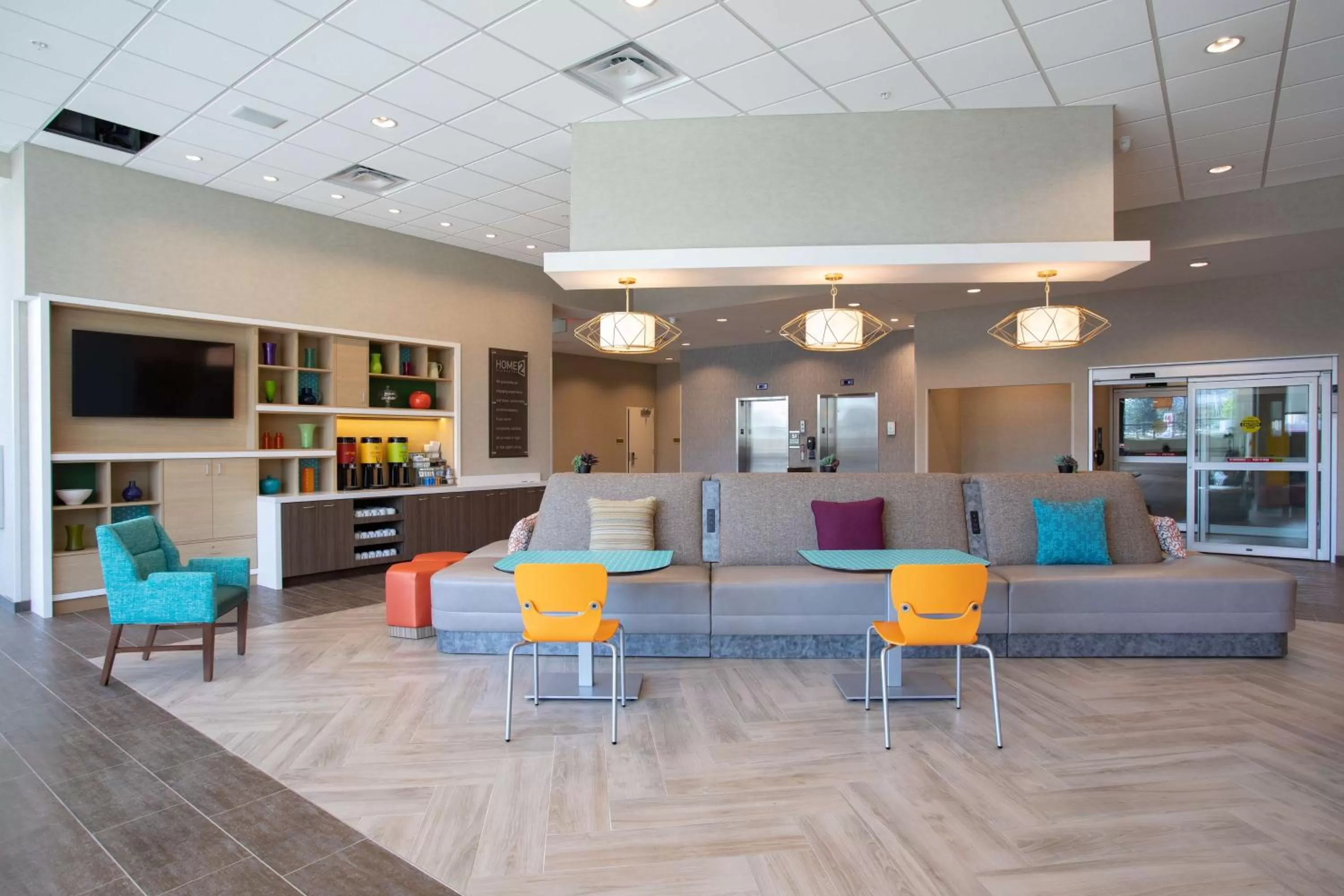 Lobby or reception in Home2 Suites By Hilton Omaha Un Medical Ctr Area