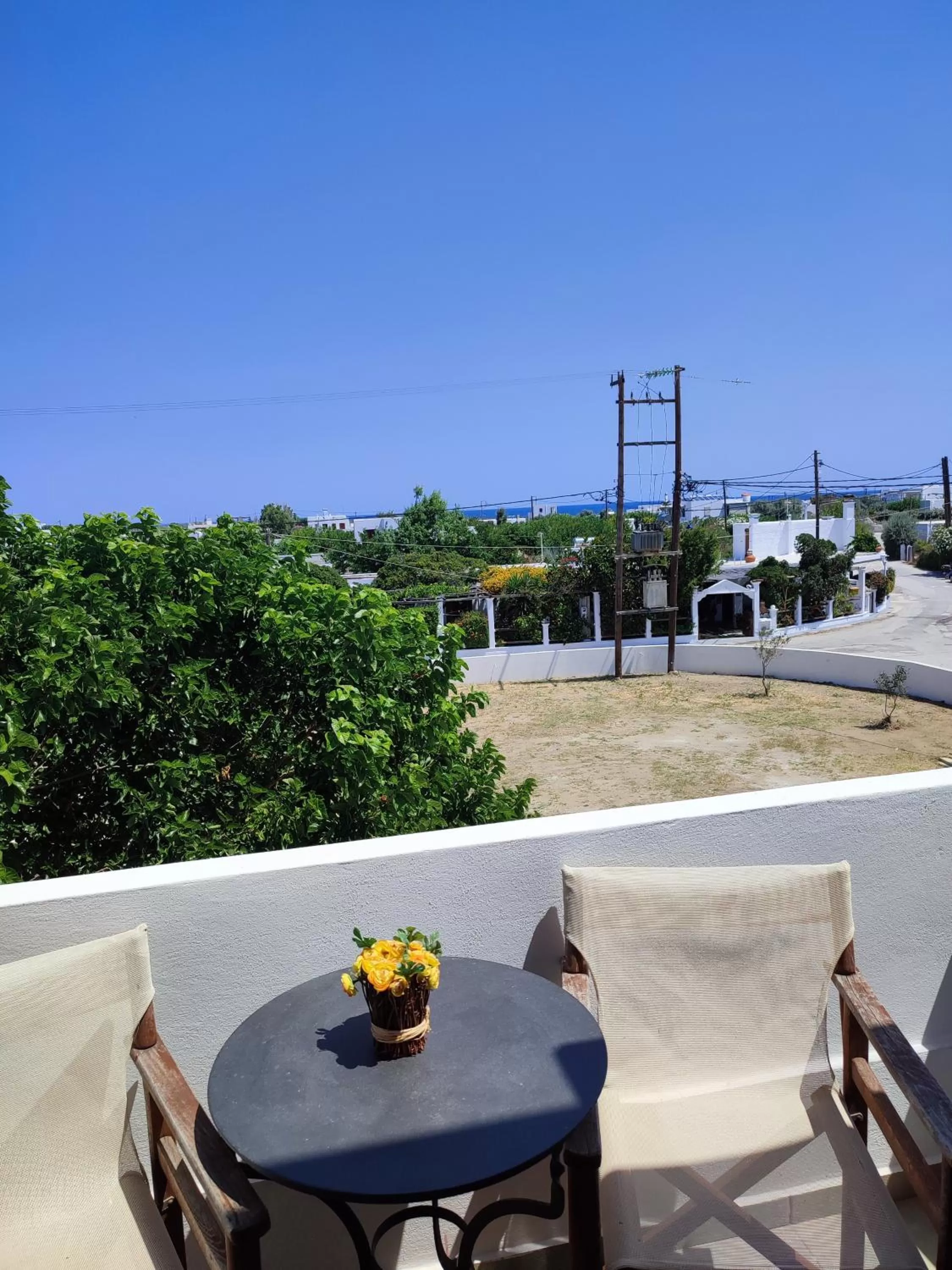 Balcony/Terrace in Afendra Hotel