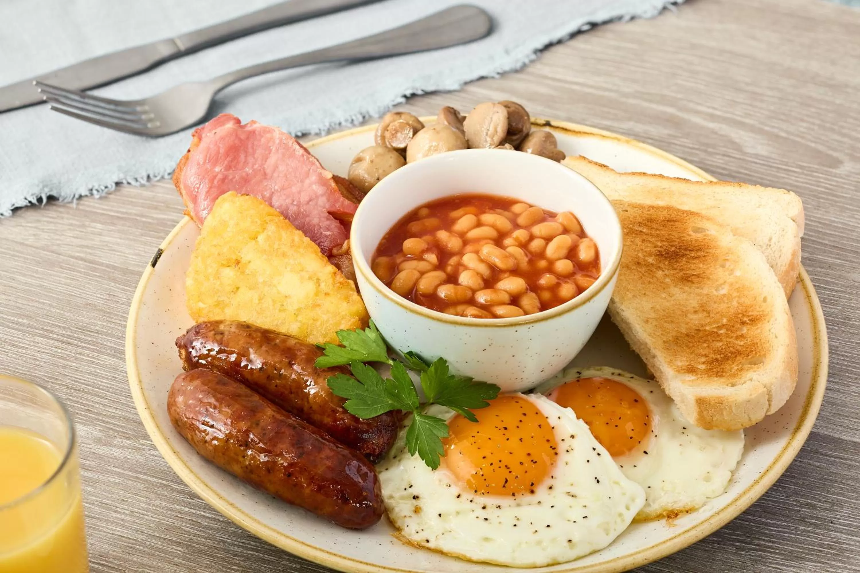 Food in Wharton Park Golf & Country Club