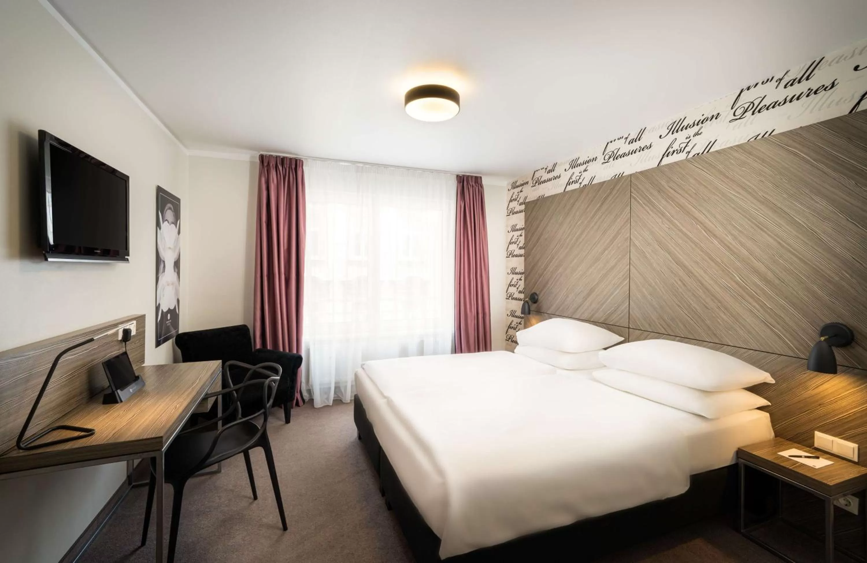 Bedroom, Bed in elaya hotel vienna city west
