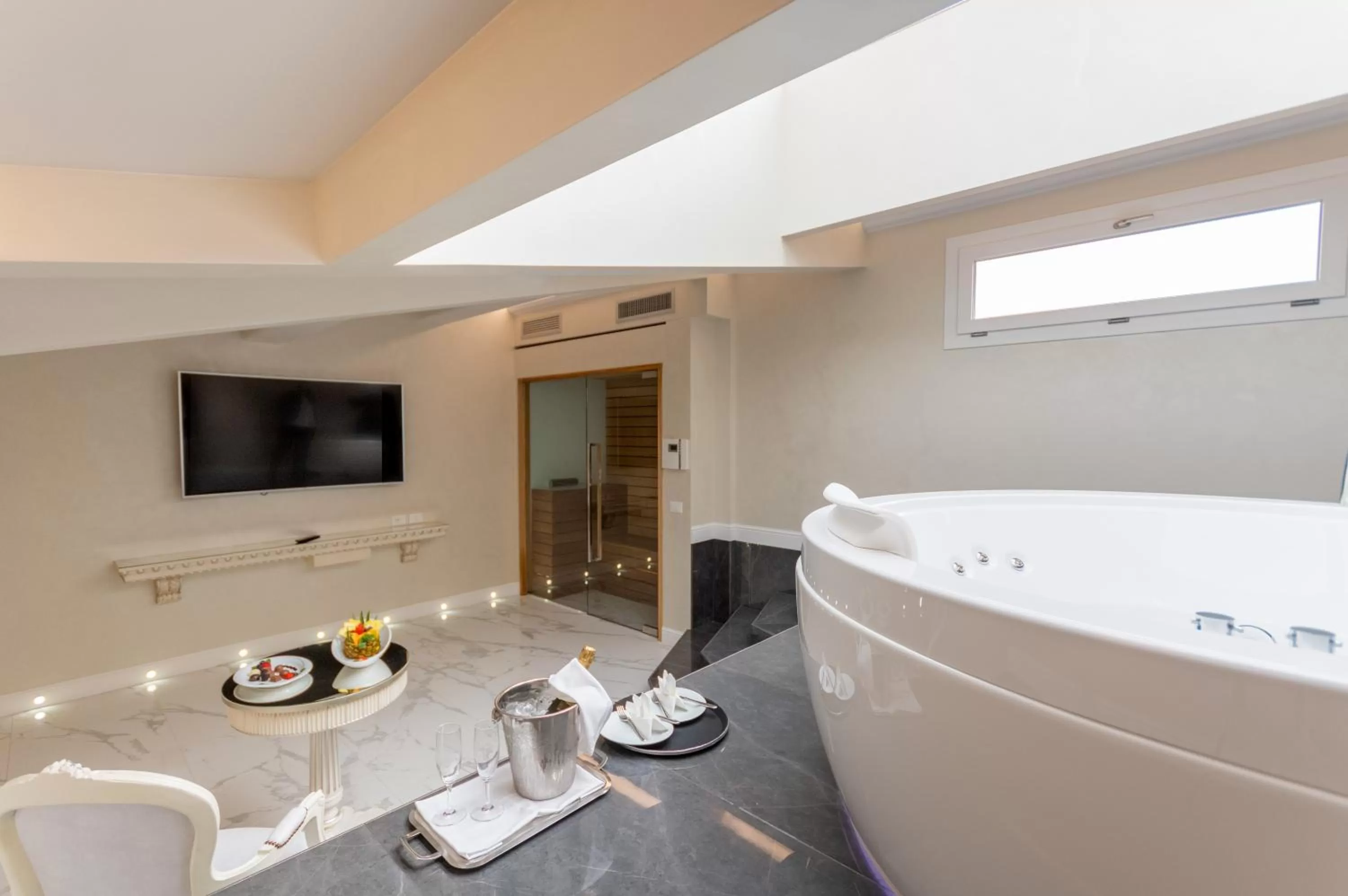 Sauna in The Moon Boutique Hotel & Spa