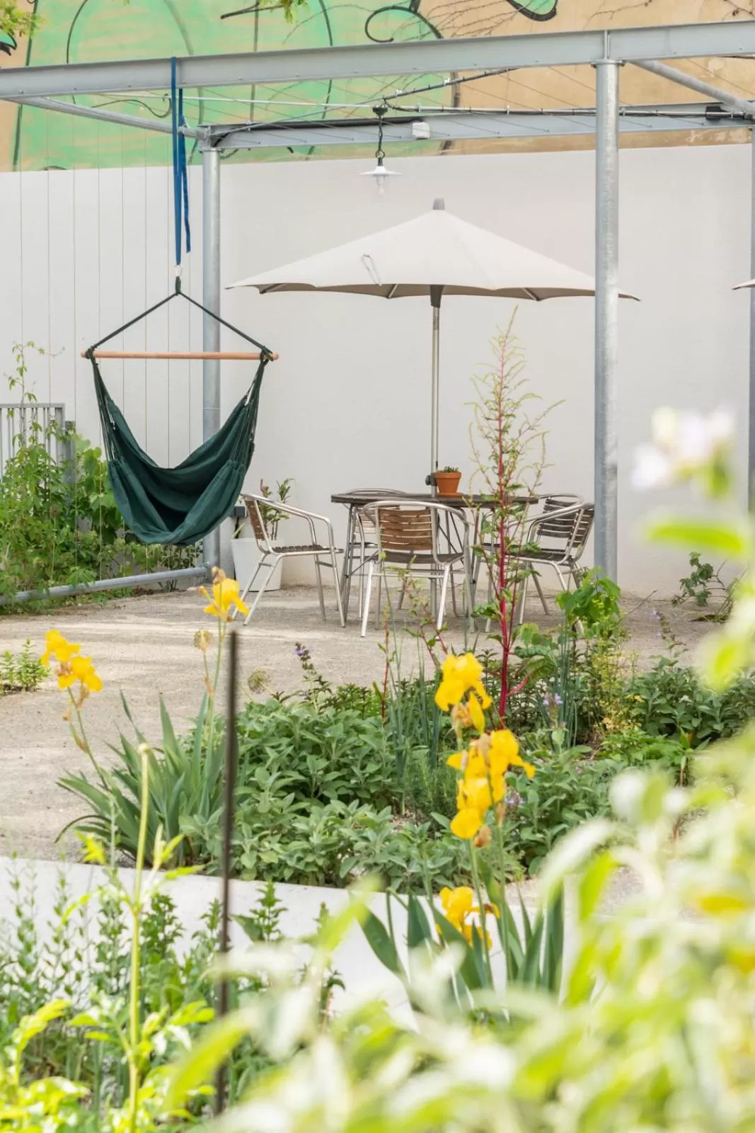 Garden in magdas HOTEL Vienna City - First Social Business HOTEL in Austria