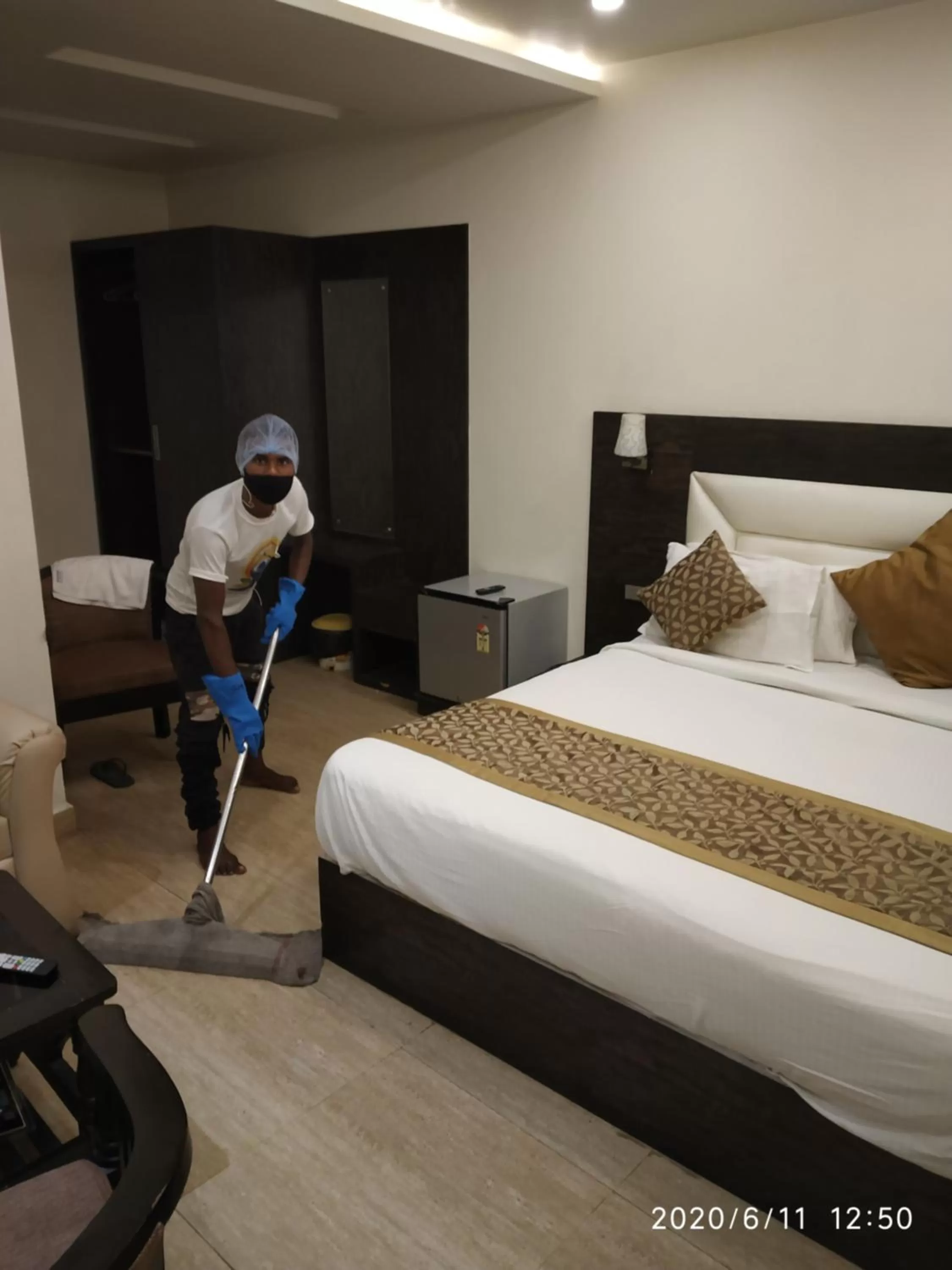 Bed in Hotel Vinayak Lifestyle Hotels