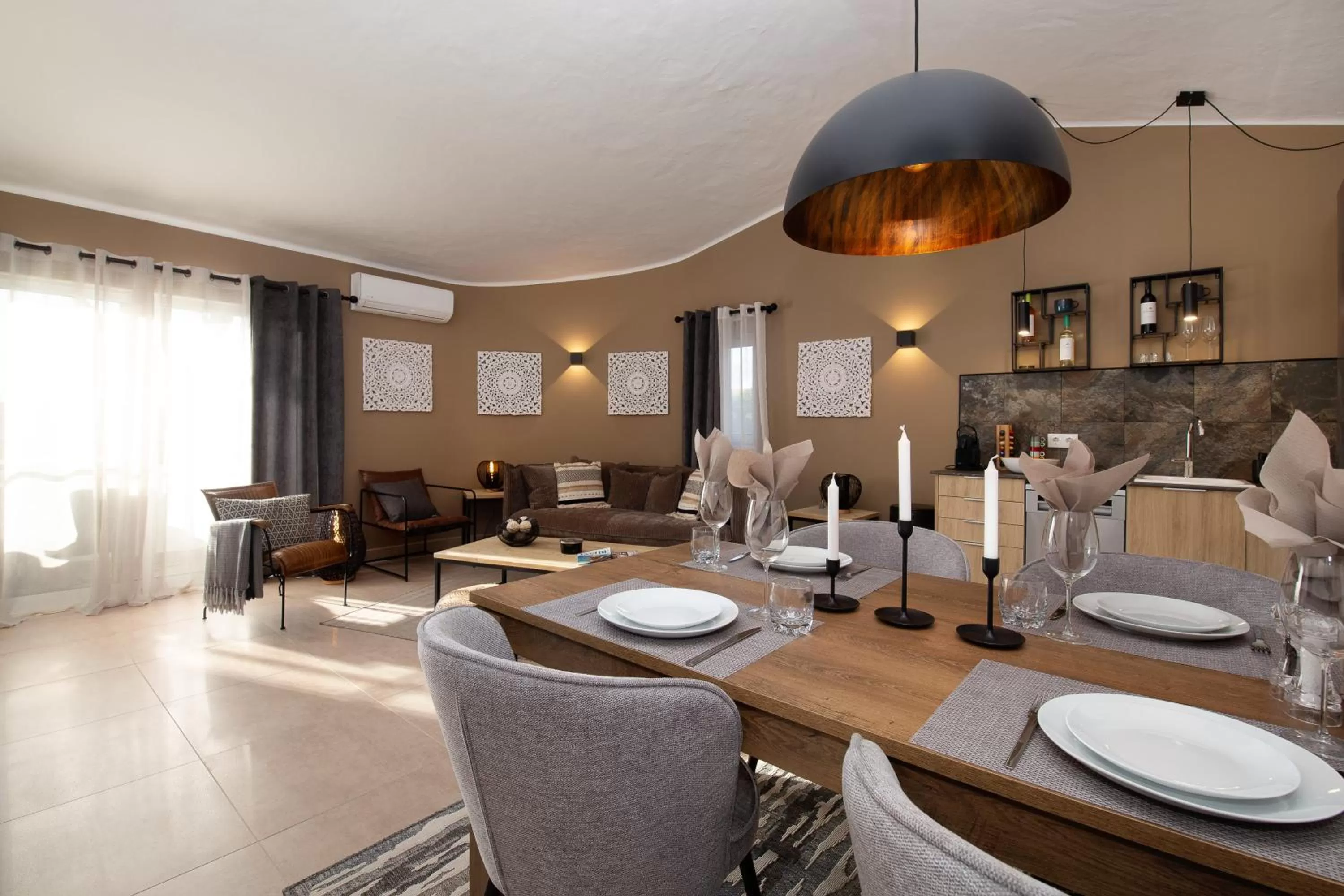 Living room in Quinta Do Paraiso - AL