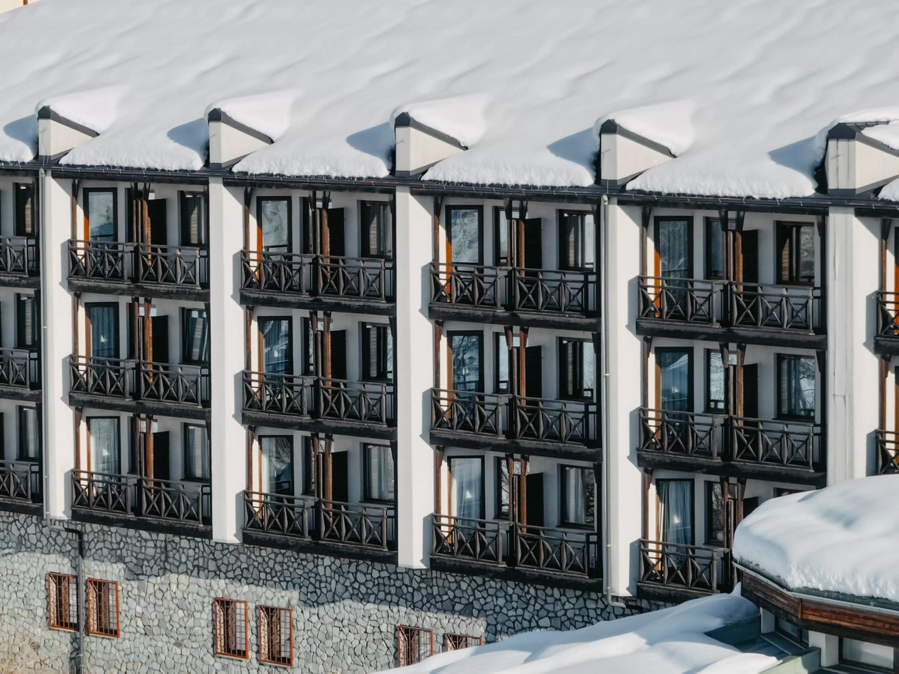 Property building in Marco Polo Hotel Gudauri