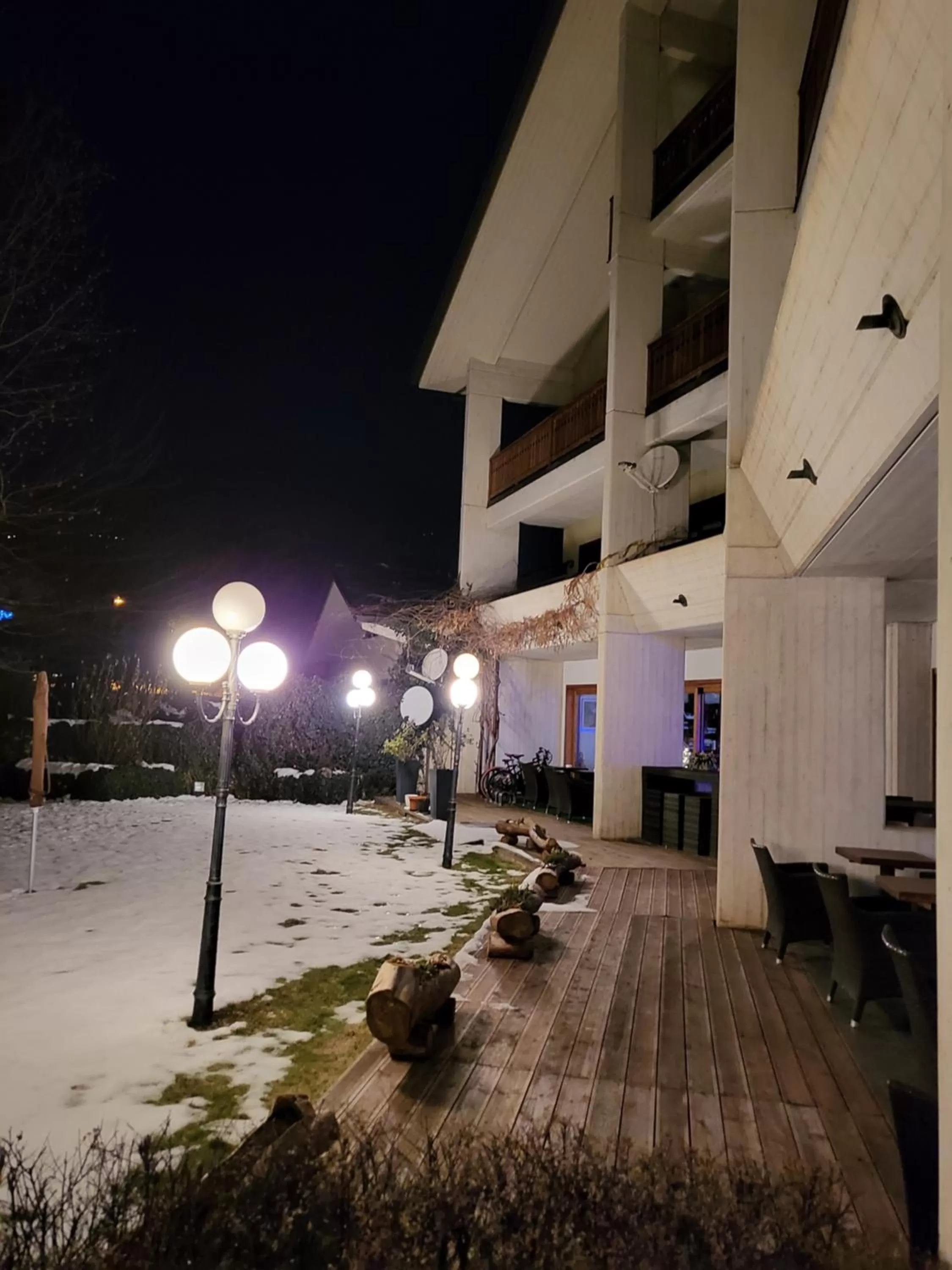 Patio in Hotel Miage