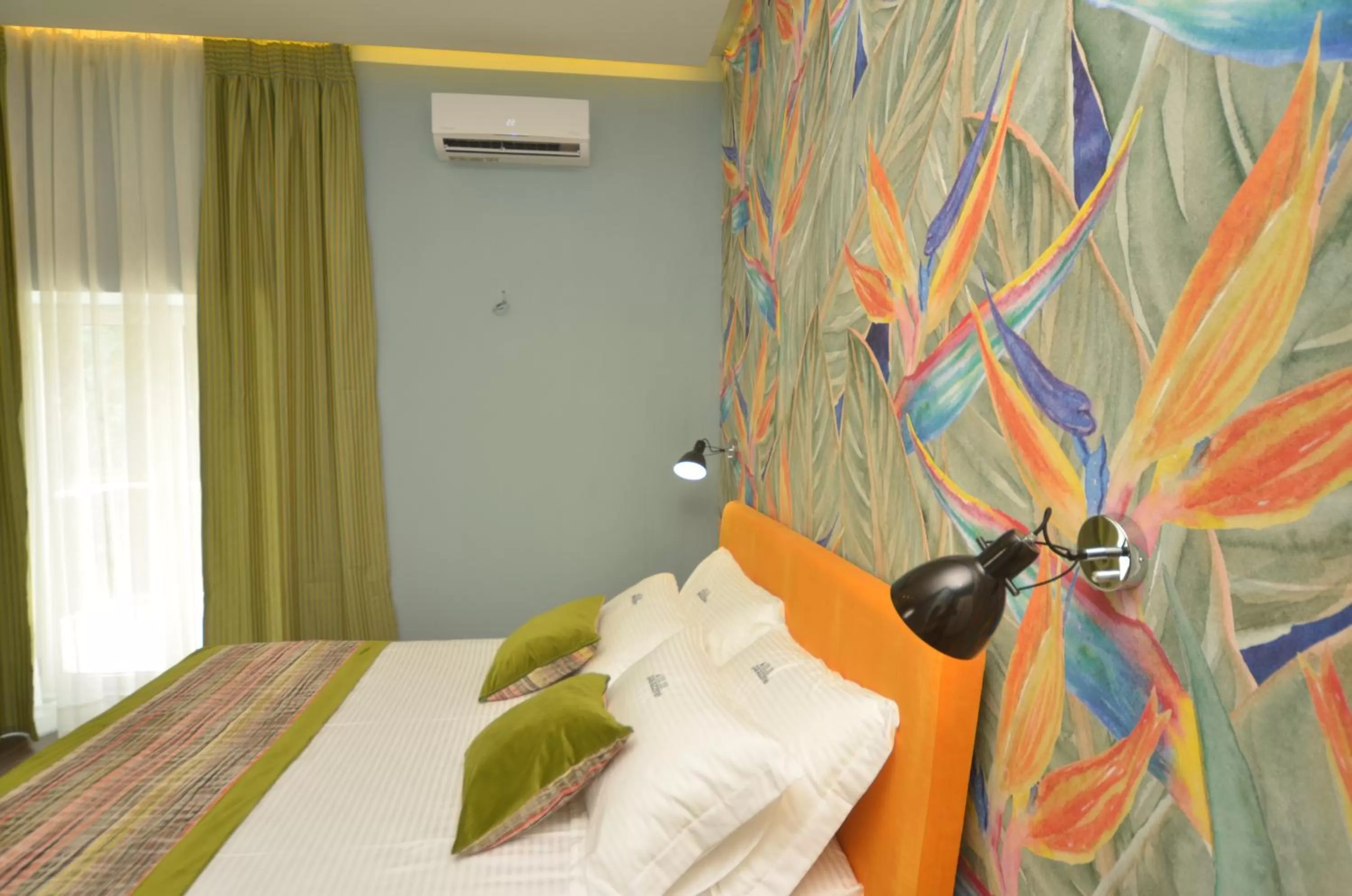 Decorative detail in Le Palazzine Hotel