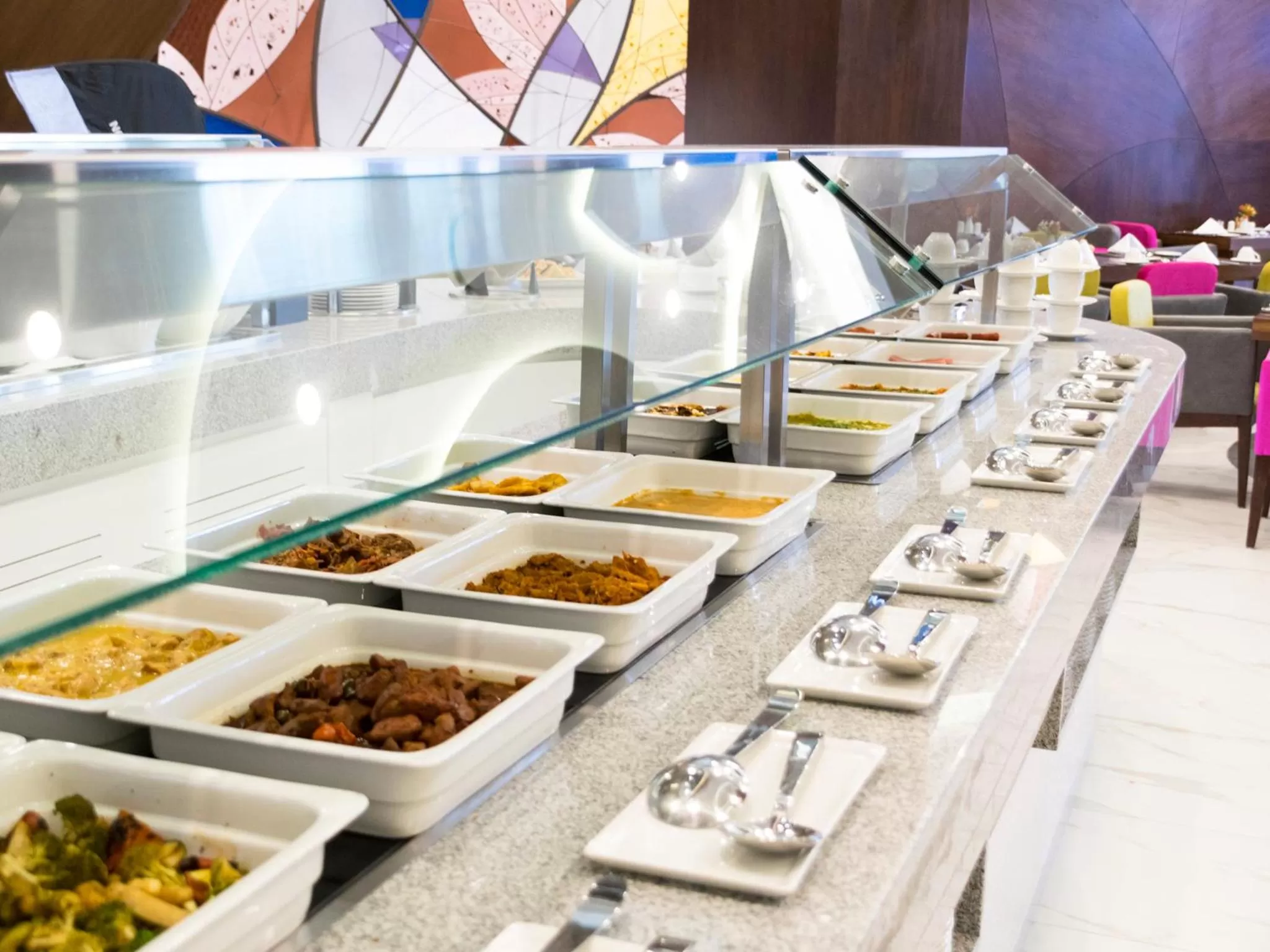 Buffet breakfast in HS HOTSSON Hotel Irapuato