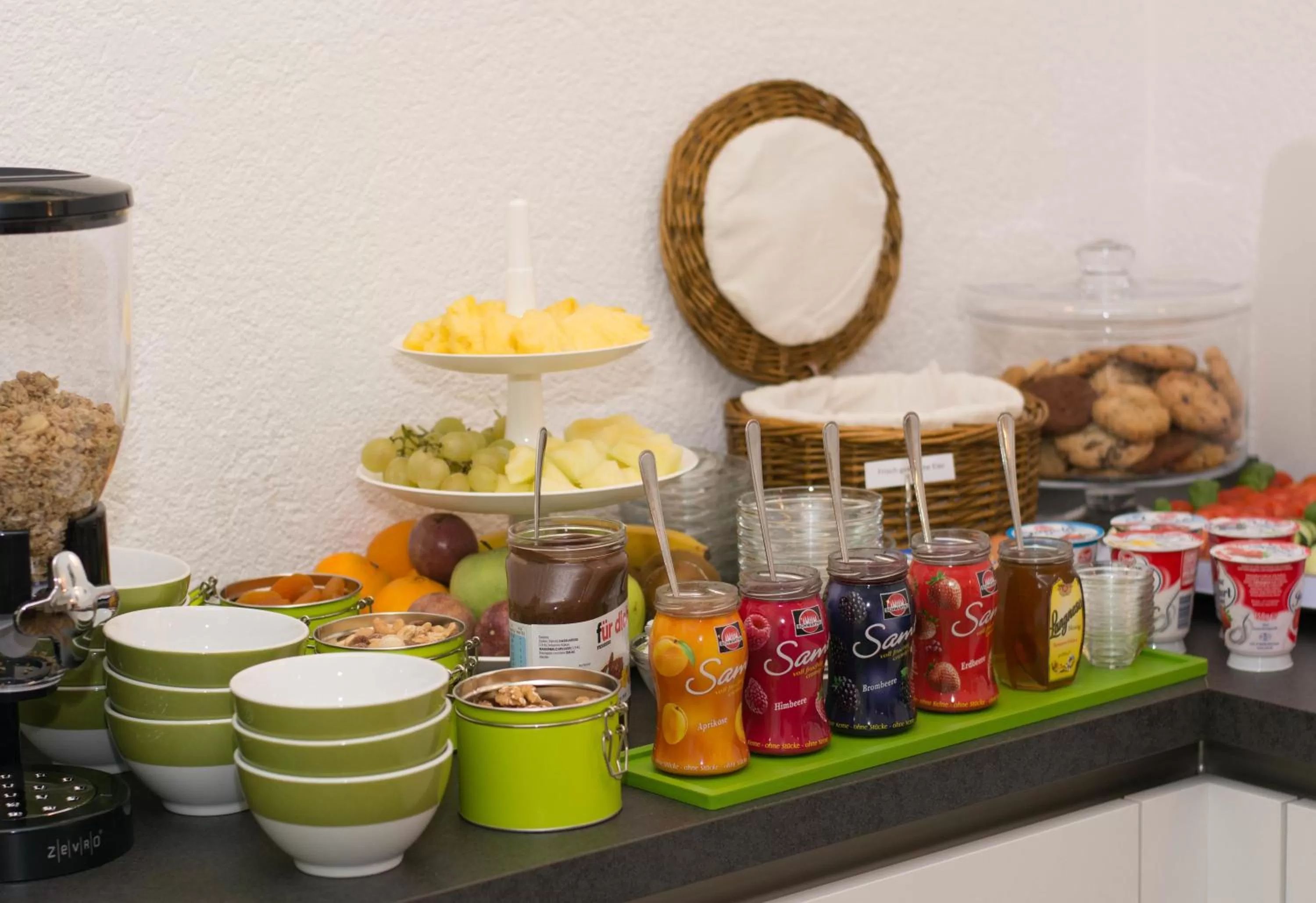 Food close-up in B&B Kukione